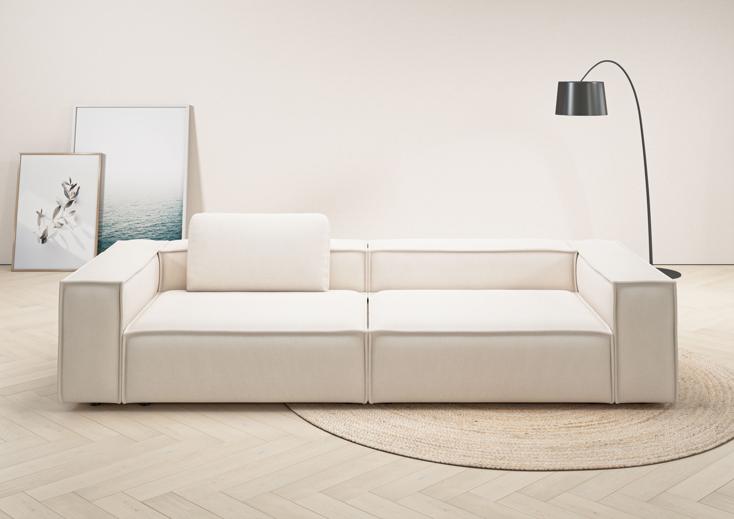 Home affaire 3-Sitzer »Watertown moderner 3-Sitzer« extra breites Sofa mit günstig online kaufen