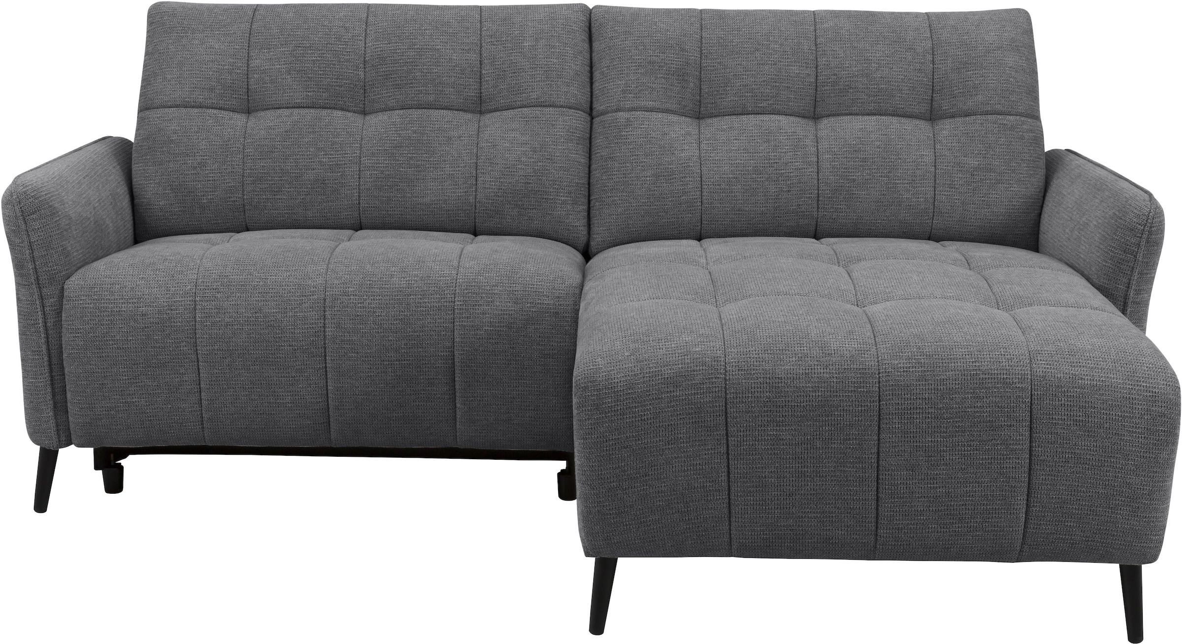 INOSIGN Ecksofa »DENIO 3-Sitzer, L-Form (Breite 209cm), elektr. Relaxfunktion, USB-A/C«, Liegefunktion durch Recliner, Federkernpolsterung