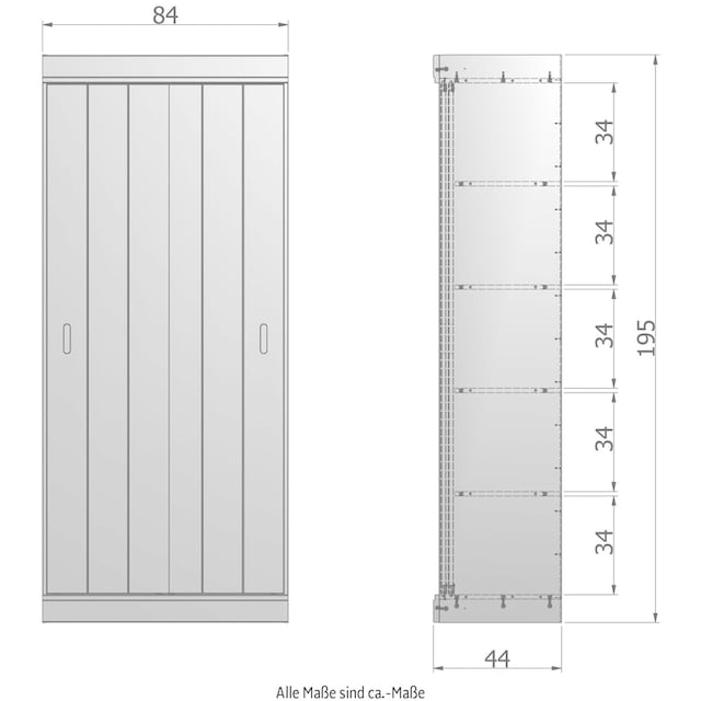 WOOOD Garderobenschrank »Row« online kaufen