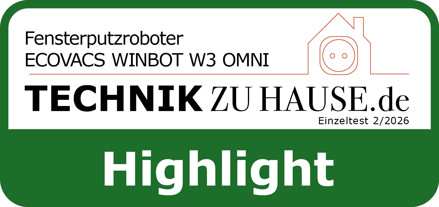 ECOVACS Fensterputzroboter »WINBOT W3 OMNI« Vortex-Reinigungssystem