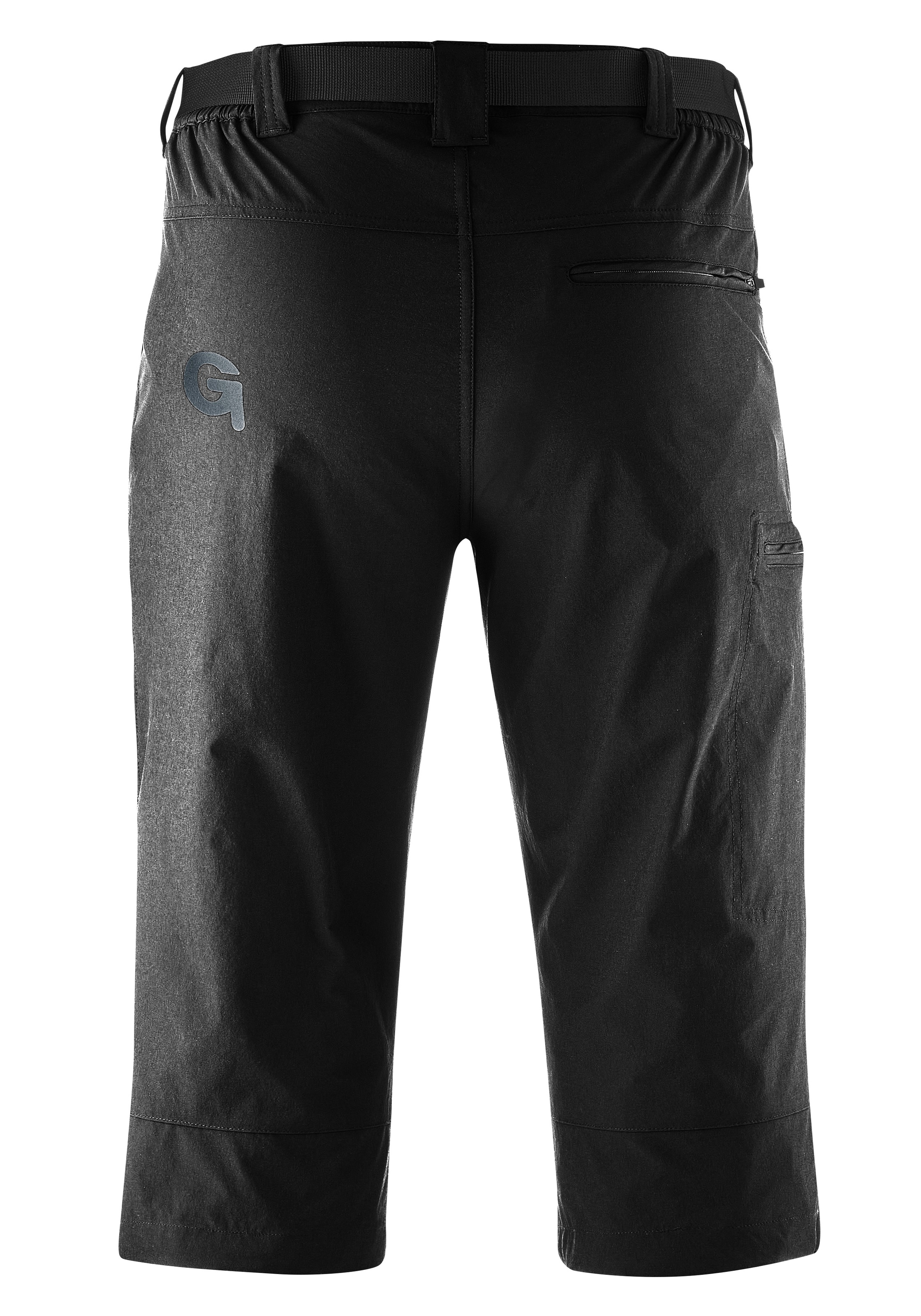 Gonso Fahrradhose »Porto«  Herren 3/4 Radhose, Innenhose mit Sitzpolster, Bund inkl. Gürtel