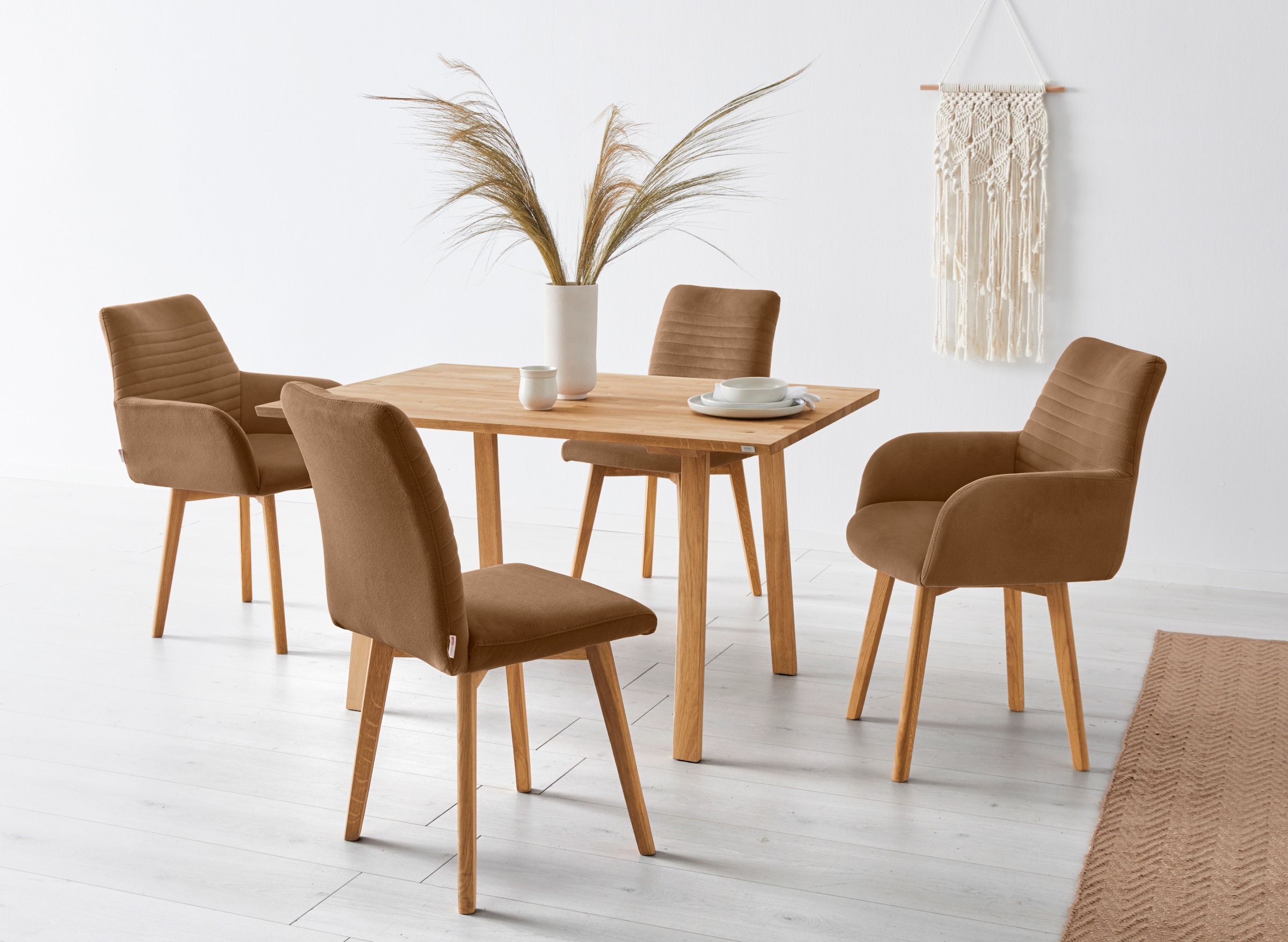 OTTO products Esszimmerstuhl »Alessja« (Set) 2 Stk. Microfaser Bezug aus Mi günstig online kaufen