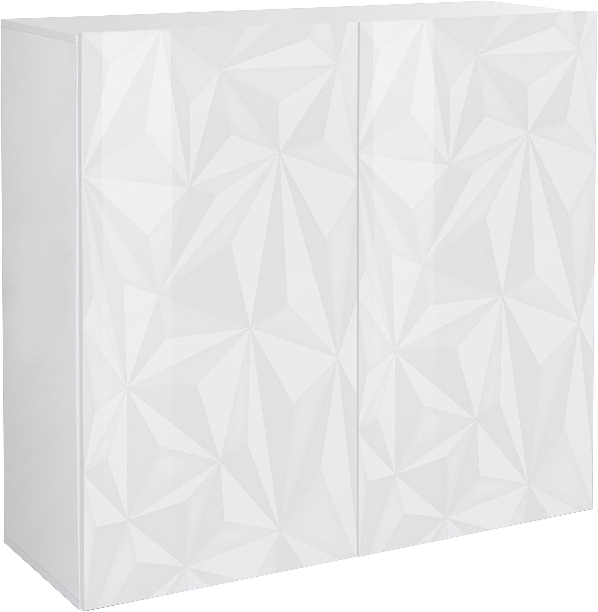 INOSIGN Highboard »Highboard Höhe 111 cm, Breite 121 cm, Kommode 2 Türen, H günstig online kaufen