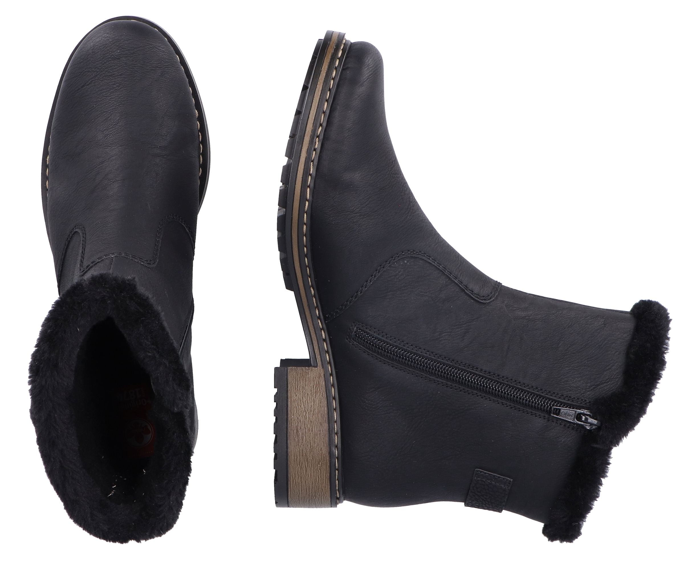 Rieker Winterstiefelette, mit Zierschnalle am Schaft