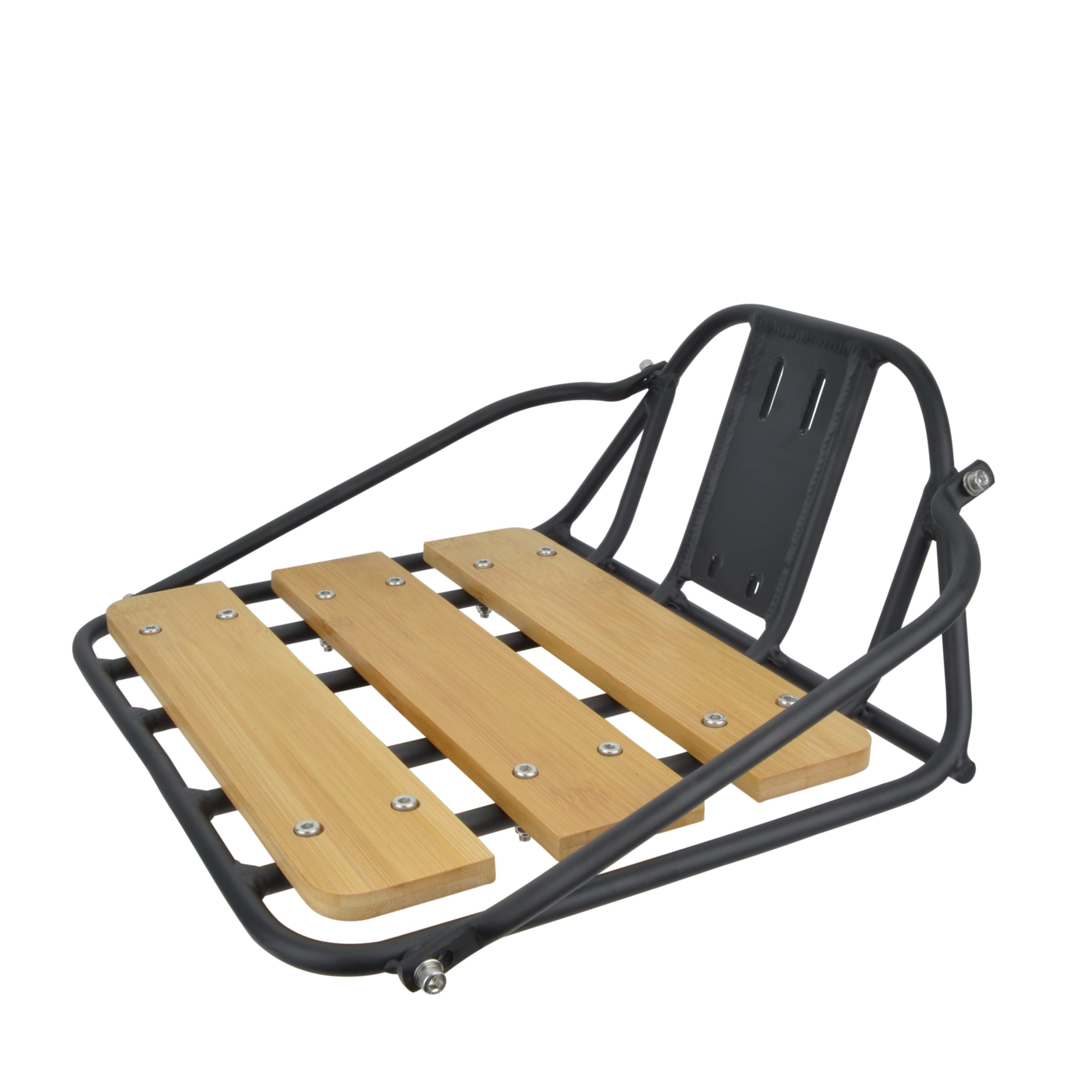 Sachsenrad Fahrradkorb "Korb Flat für SachsenRad C5 und R8 Flex III", schwarz, beige, B/H/T: 26cm x 15cm