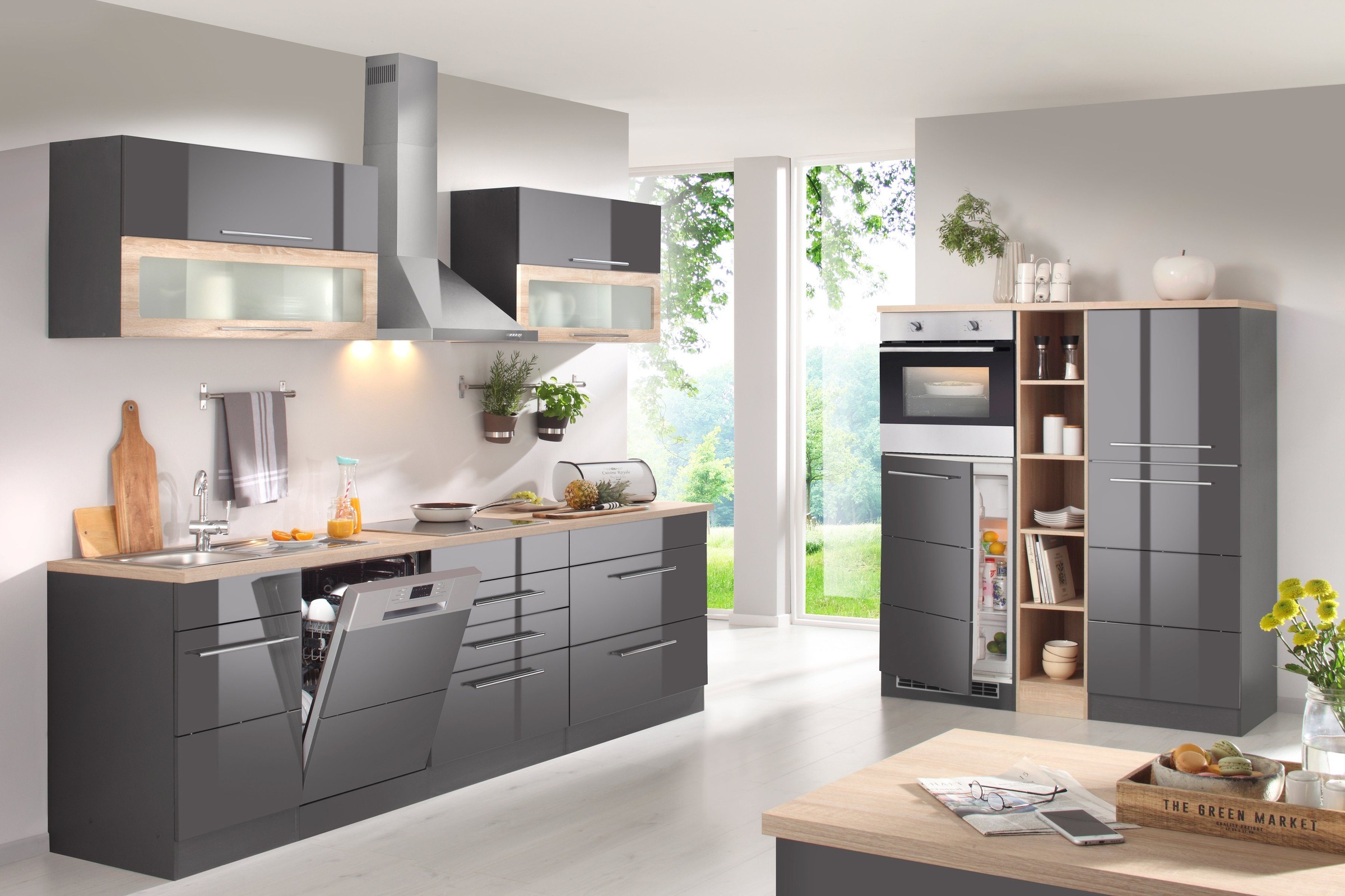 KOCHSTATION Seitenschrank KS-Wien Breite 60 cm, günstig online kaufen