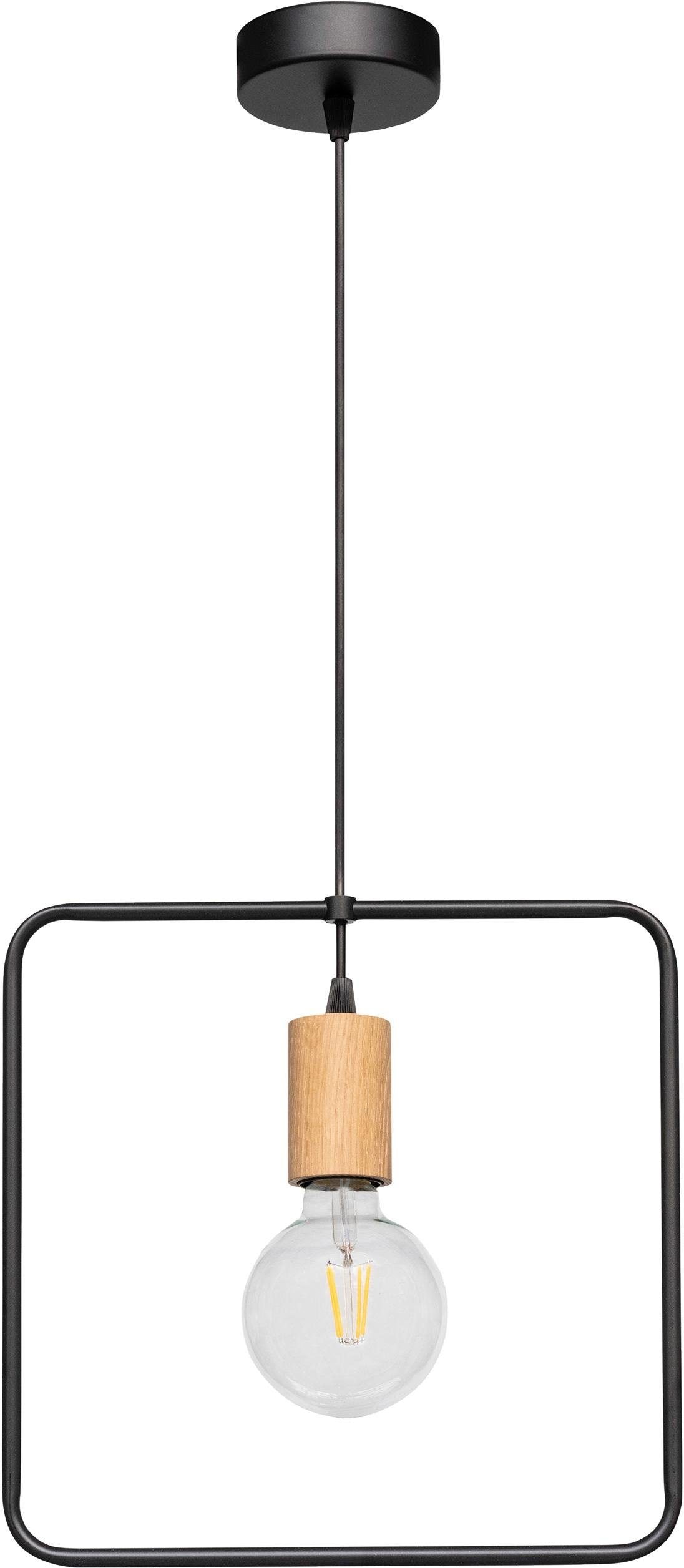 BRITOP LIGHTING Pendelleuchte »CARSTEN WOOD«, 1 flammig, Leuchtmittel E27 günstig online kaufen