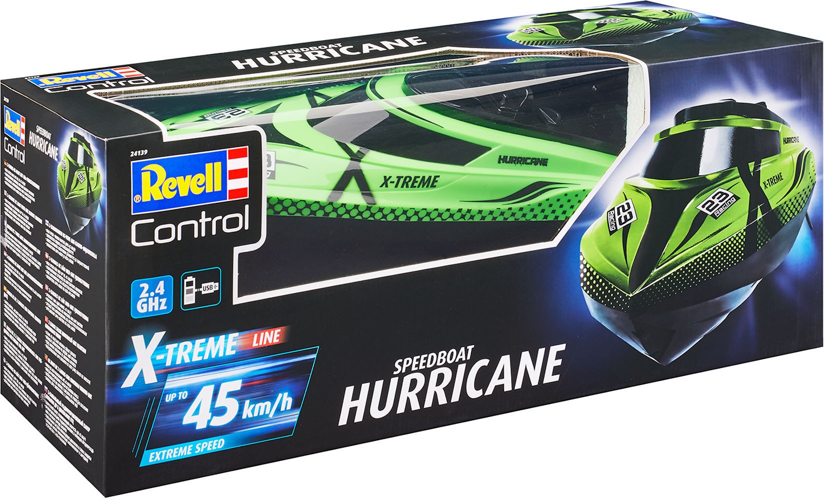 Revell® RC-Boot »Revell® control, RC X-TREME Speedboat Hurricane«