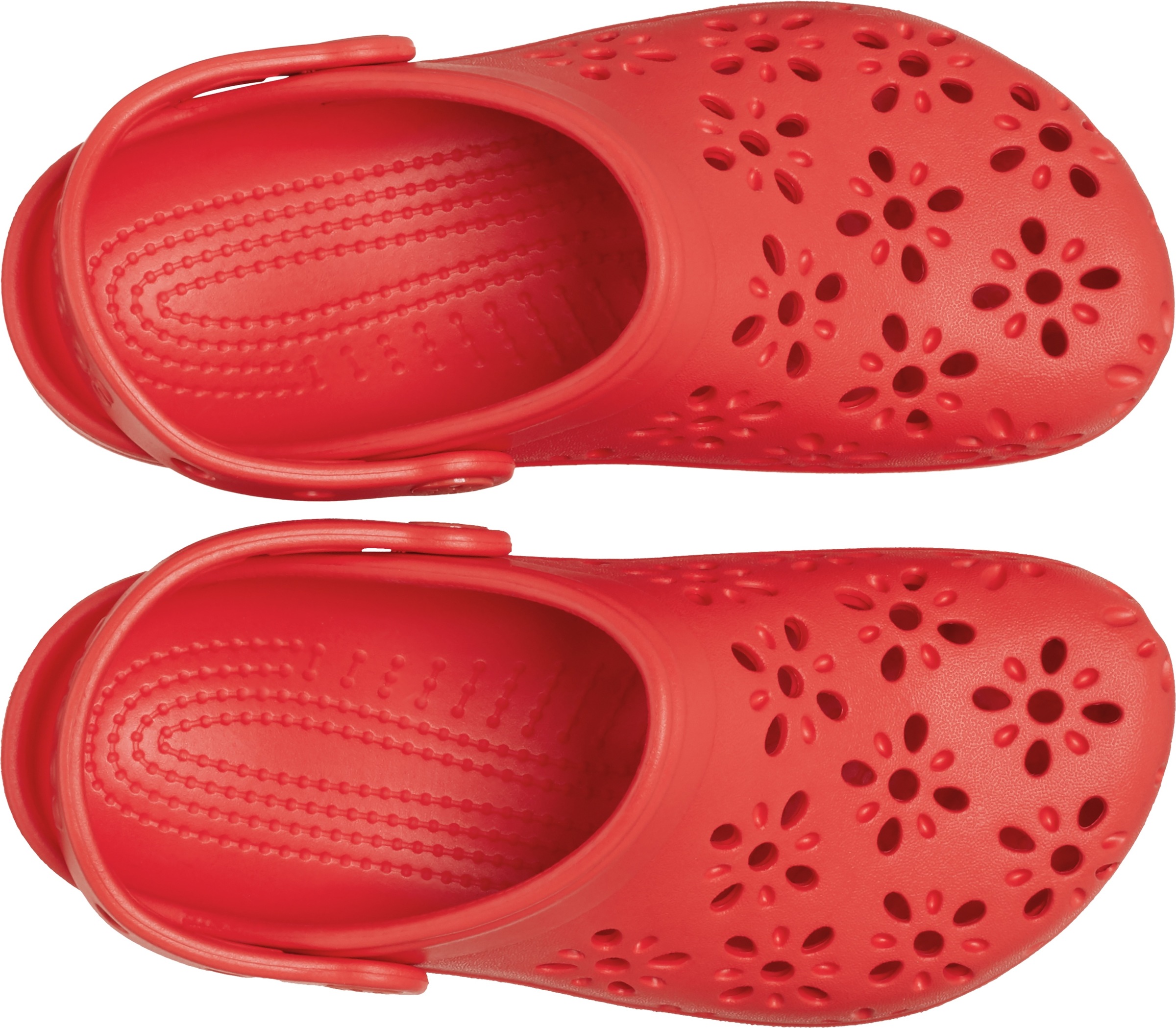 Crocs Clog »Classic Floral Cut Out Clog«, Sandale mit schwenkbarem Fersenriemen
