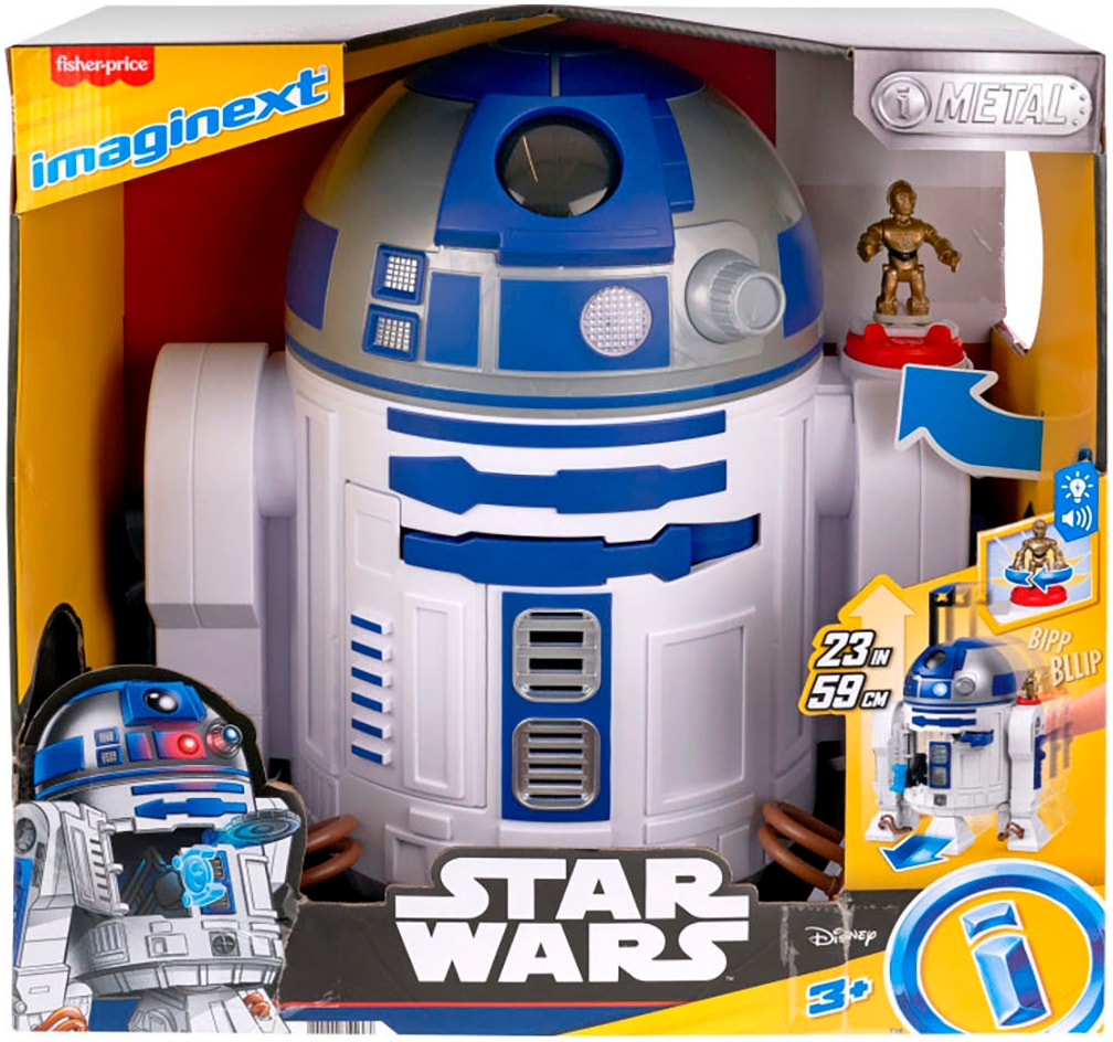 Mattel® Spielfigur »Imaginext Star Wars R2D2«, mit Licht- und Soundeffekten