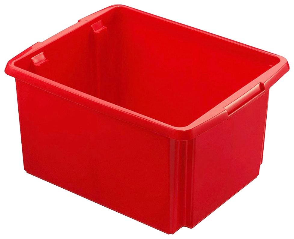 Stapelbox, (Set, 10 St.), BxTxH: 36x45,5x24,5 cm, 32 l