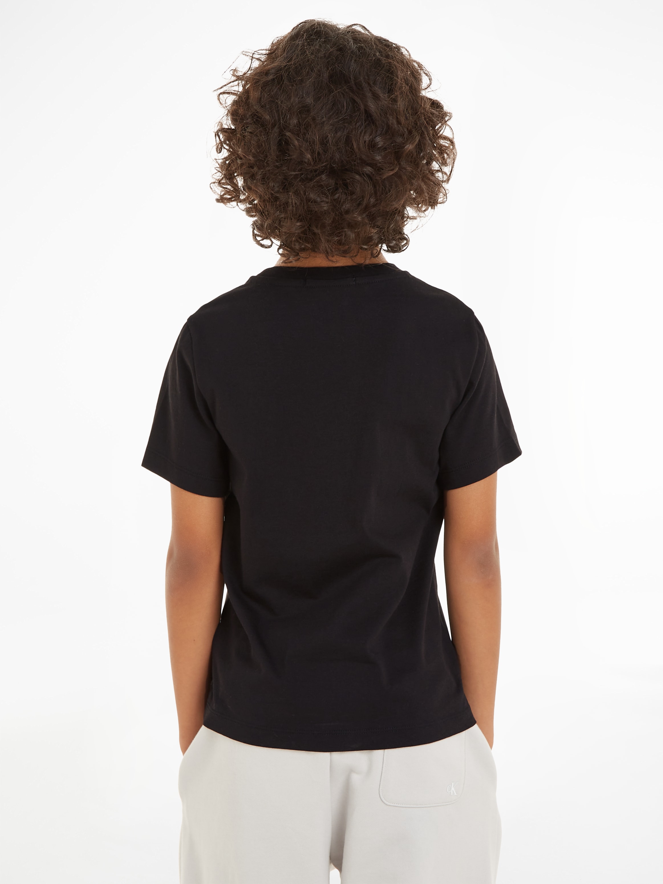 Calvin Klein Jeans T-Shirt »MONOGRAM MINI BADGE T-SHIRT« für Kinder bis 16 Jahre