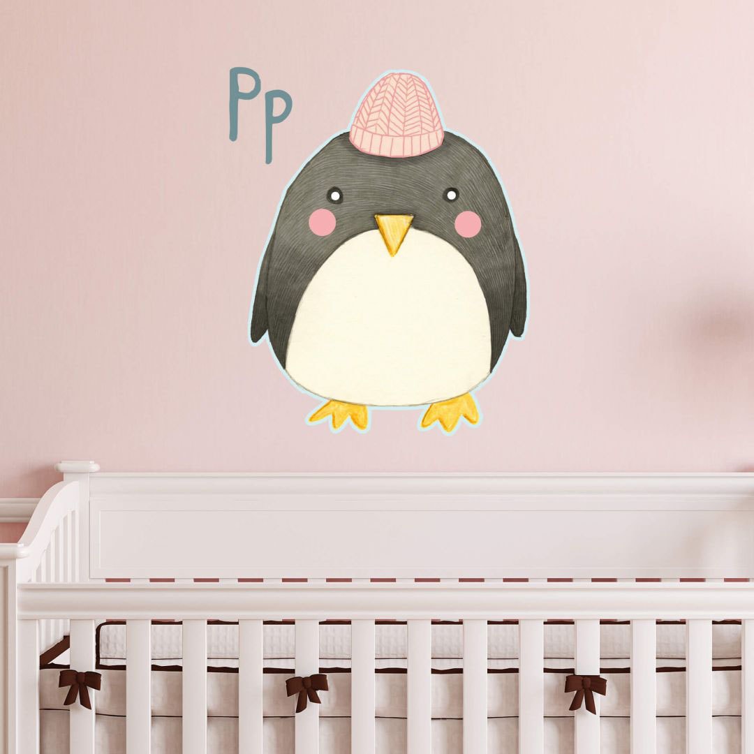(1 Buchstabe Penguin online P«, Wandtattoo kaufen »Pinguin Wall-Art St.)
