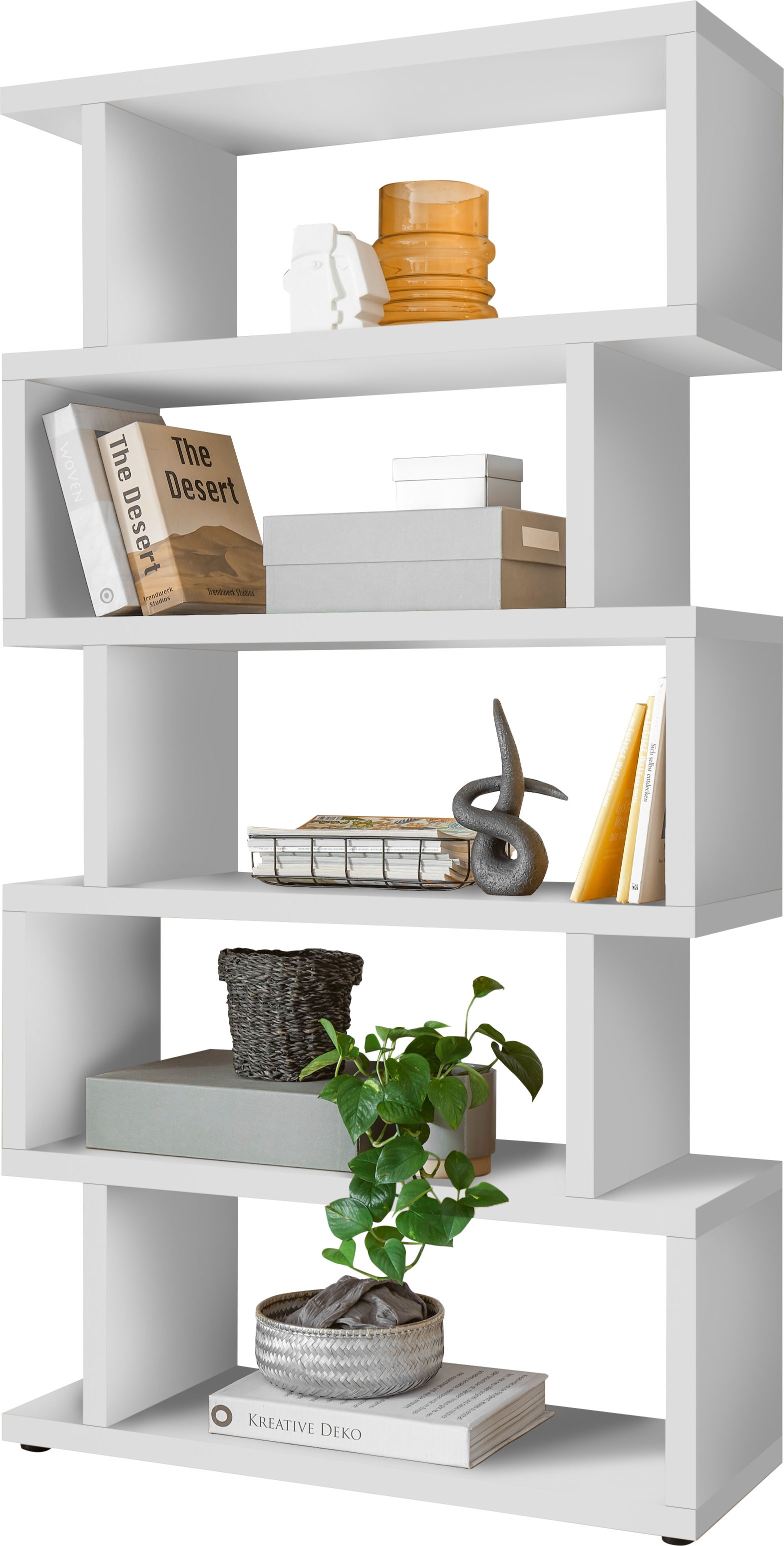 HBZ Raumteilerregal »BC 3105« 1 Stk. tlg. in weiß oder Eiche Sonoma, Regal günstig online kaufen