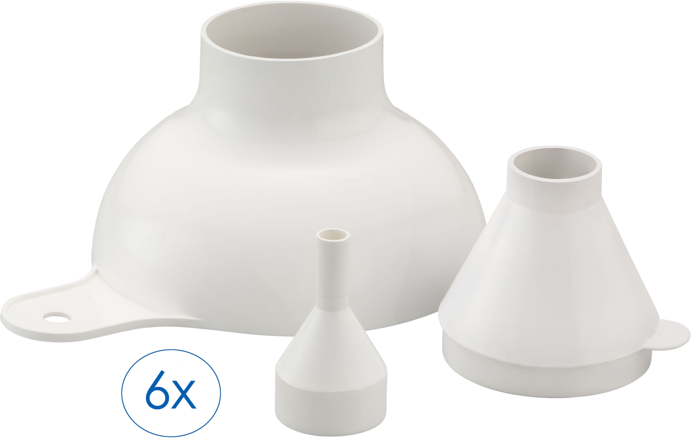 Ruco Trichter »6- teiliges Set in 3 Größen«, (6 tlg.), Trichter, Pulvertric günstig online kaufen