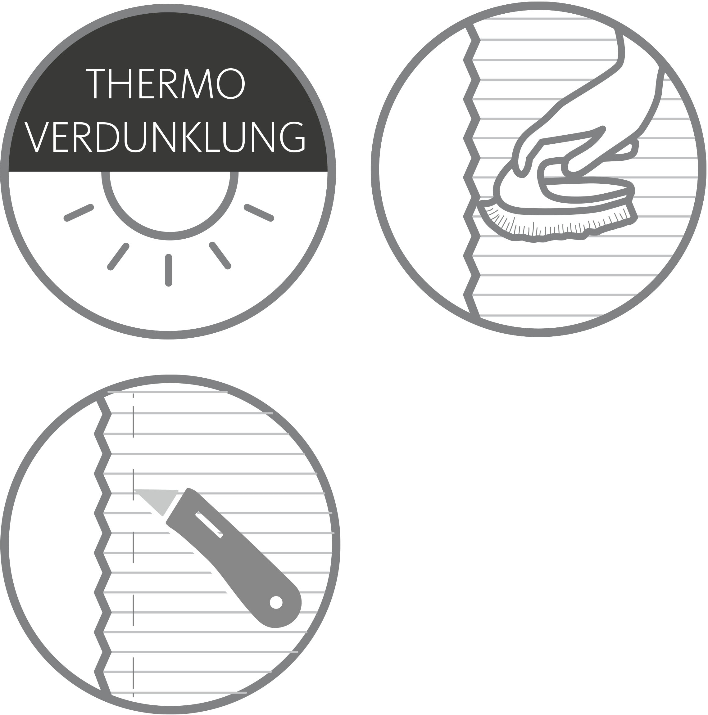 SCHÖNER WOHNEN-Kollektion Wabenplissee »Thermo Sina«, verdunkelnd, energiesparend, mit Bohren, verspannt, verschraubt, energiesparend, Thermo Rückseite, schallabsorbierend