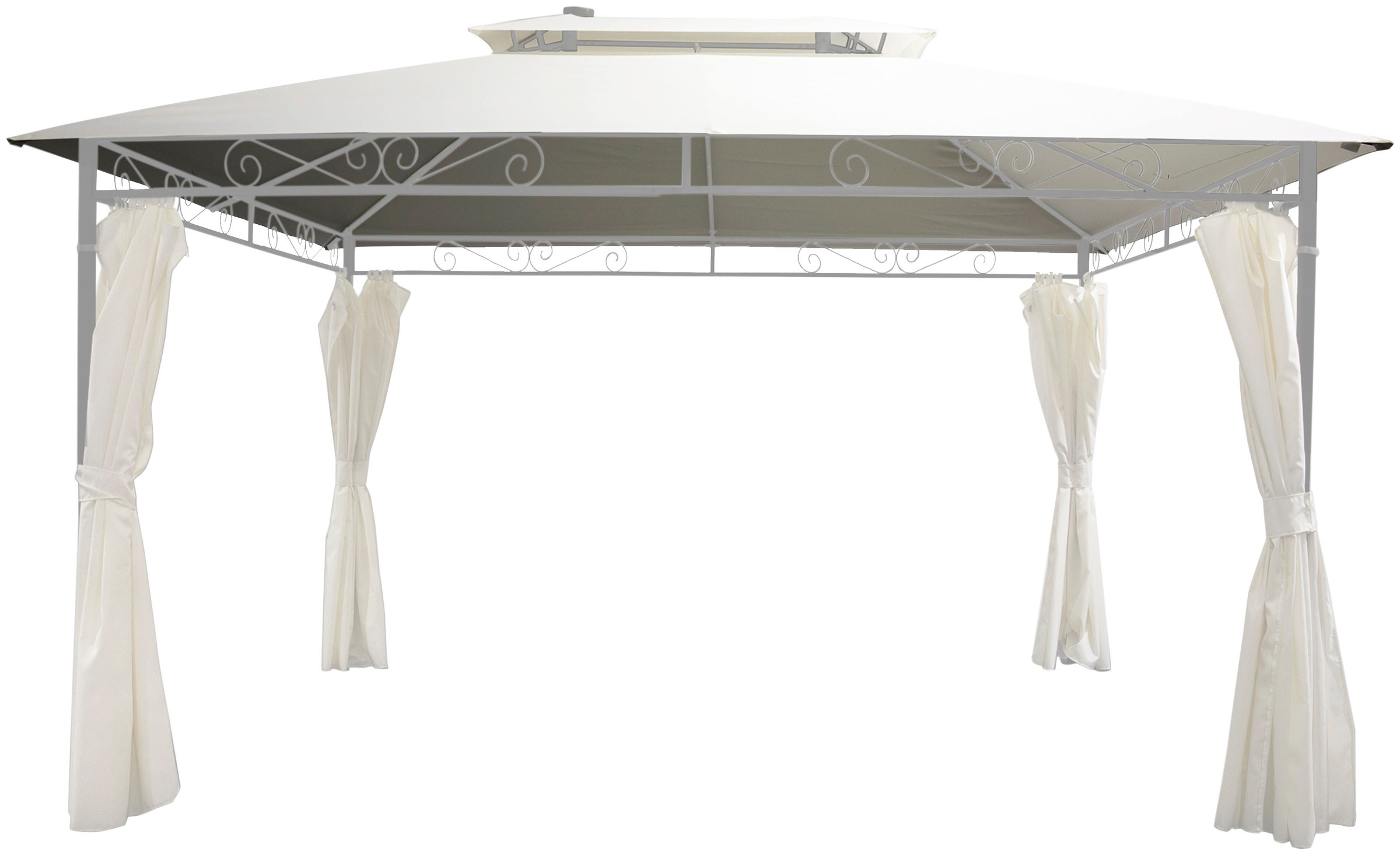 LIVOTION Pavillon-Ersatzdach UV50+, cremefarben natur