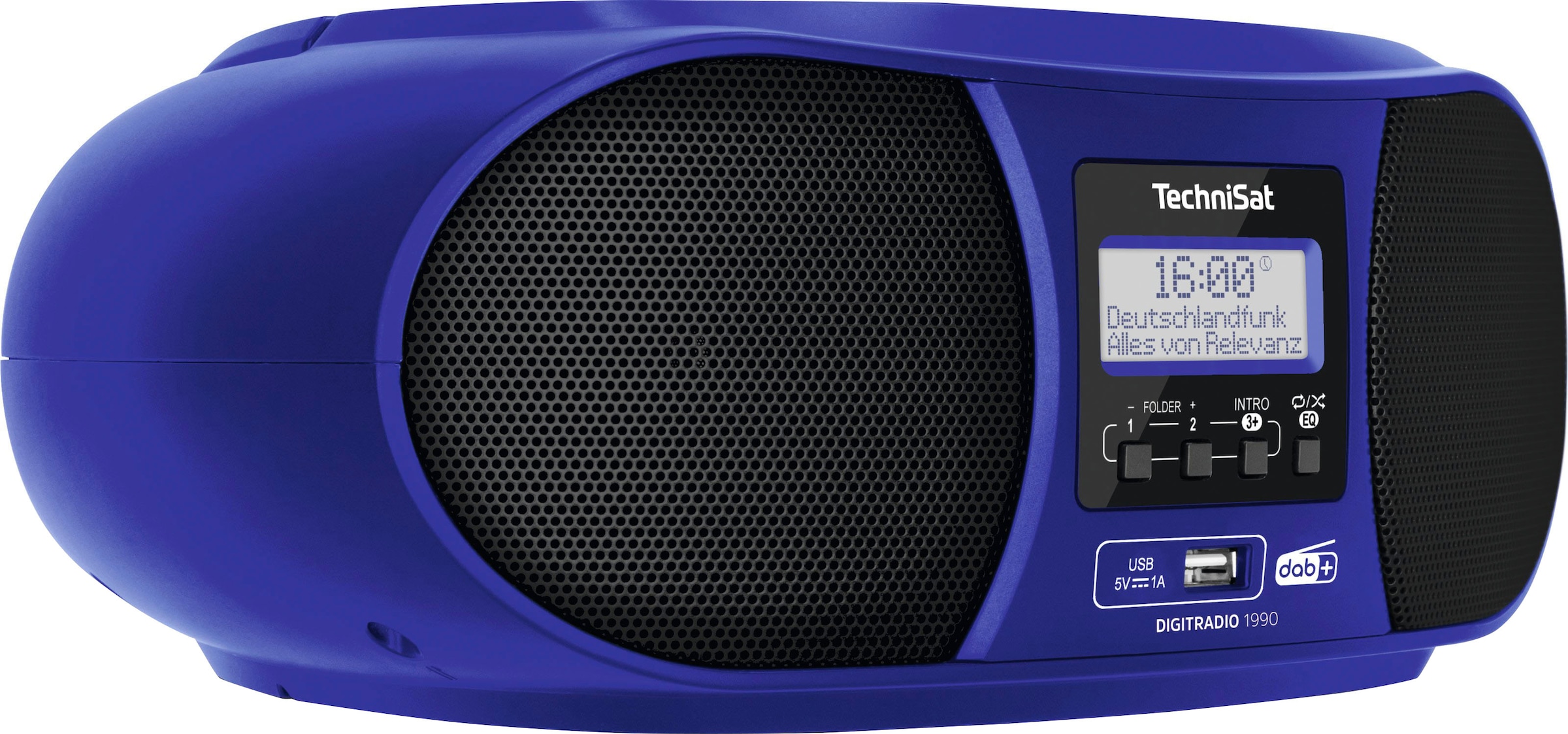 TechniSat Digitalradio (DAB+) »DIGITRADIO 1990«, (Bluetooth Digitalradio (DAB+)-UKW mit RDS 3 W), CD-Player