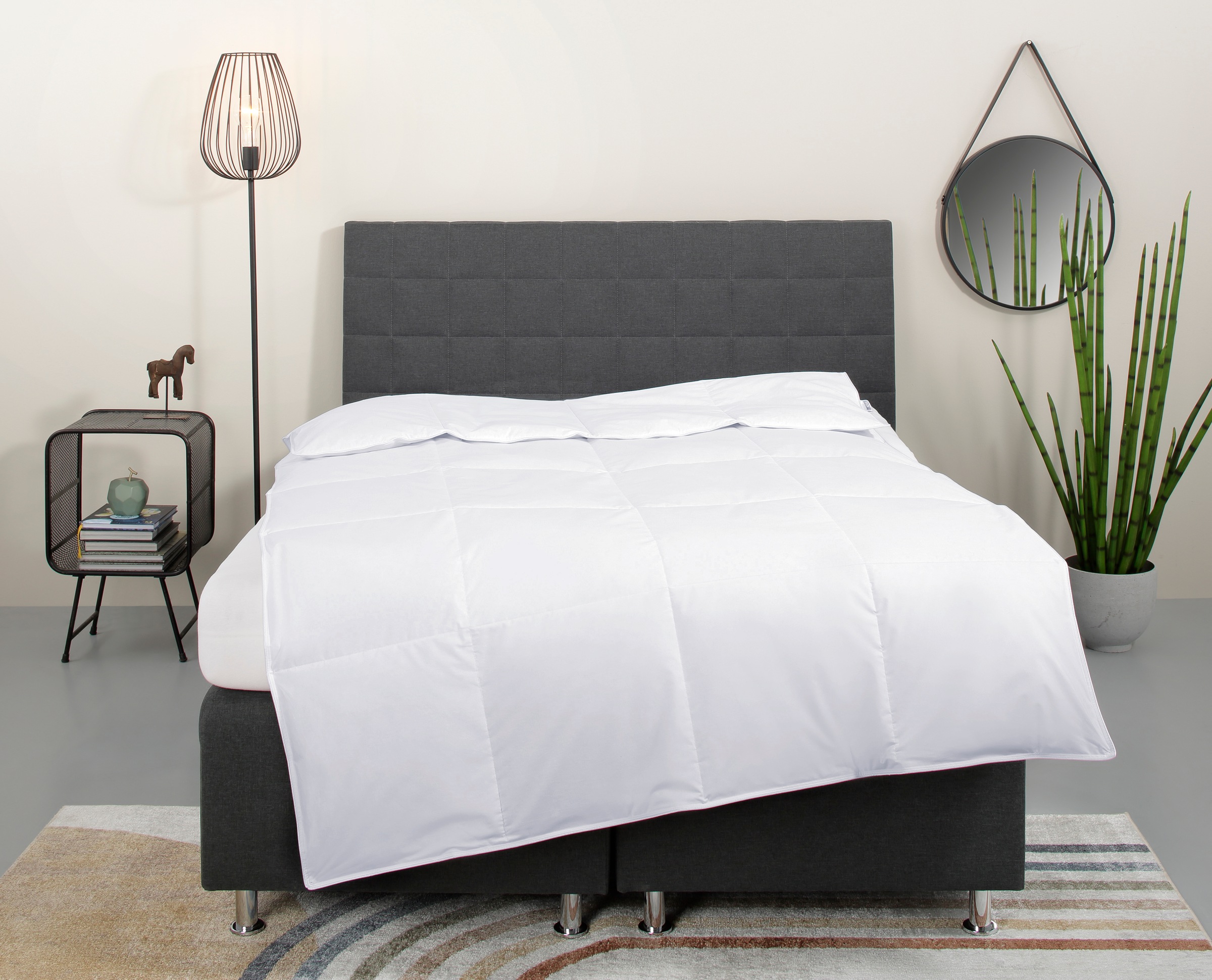 my home Daunenbettdecke »Cyra, Bettdecke 135x200 cm, 155x220 cm«, leicht, F günstig online kaufen