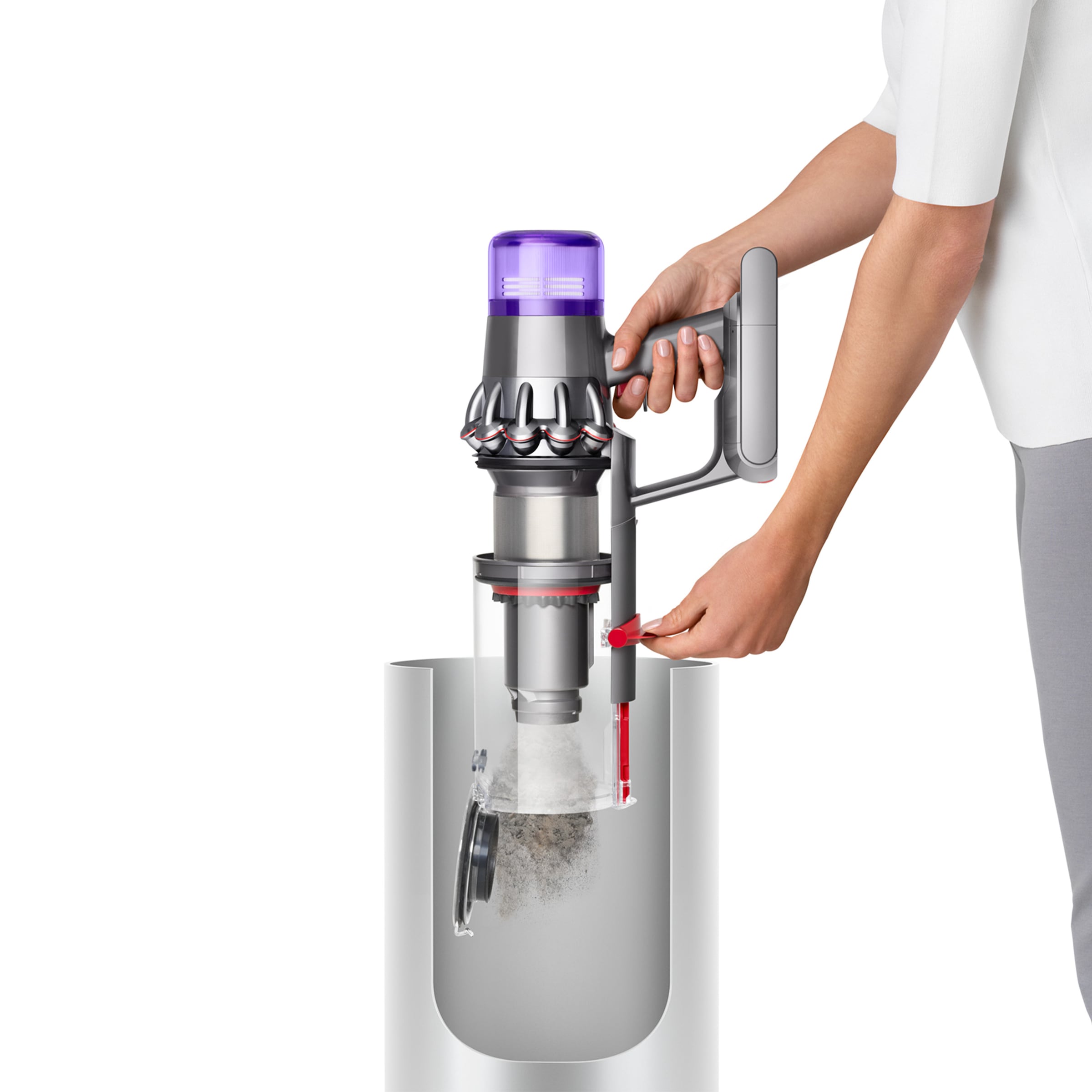 DYSON Akku-Hand-und Stielstaubsauger »Dyson V11ᵀᴹ Advanced« Haarentwirrungstechnologie, keinen Saugkraftverlust