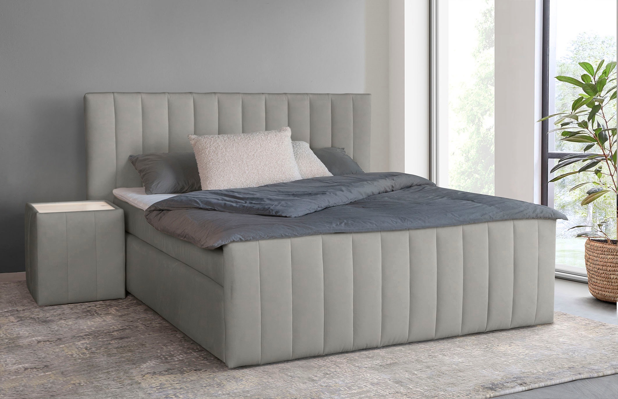 INOSIGN Boxspringbett »Effy inkl. Bettkasten und Topper, erhältlich in der günstig online kaufen