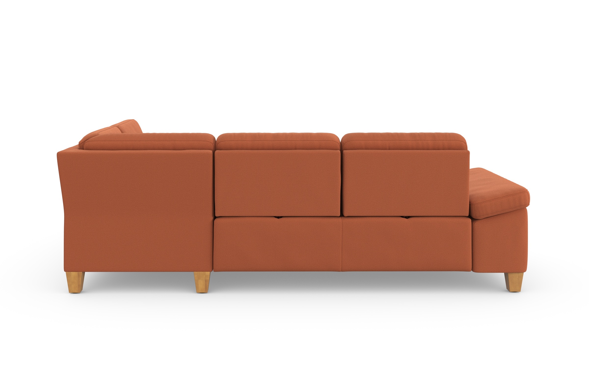 sit&more Ecksofa »Westham L-Form«, mit Ottomane, mit oder ohne Bettfunktion, Bettkasten, Verstellung
