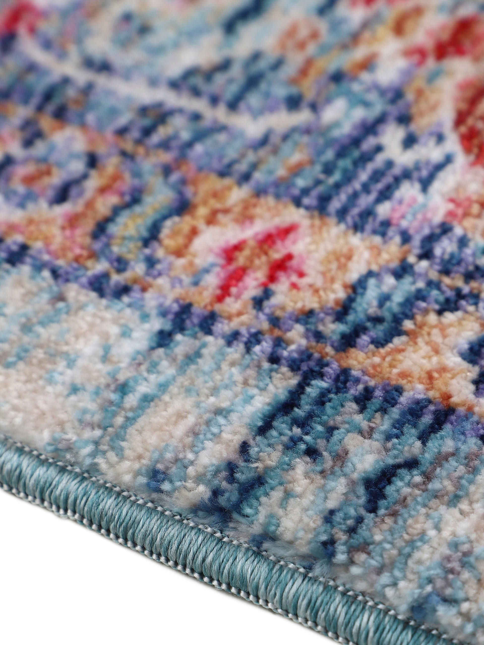 carpetfine Teppich »Phoenix«, rechteckig, 6 mm Höhe, Vintage Look, Wohnzimmer
