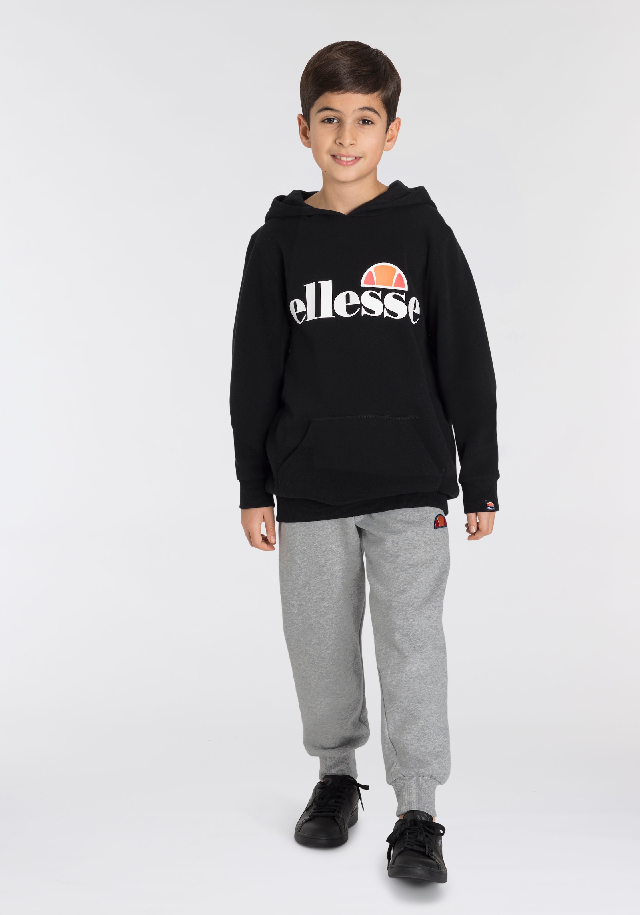 Ellesse Kapuzensweatshirt »JERO OH HOODY JNR - für Kinder«, für Kinder, mit Kängurutasche, aus Baumwolle und Polyester
