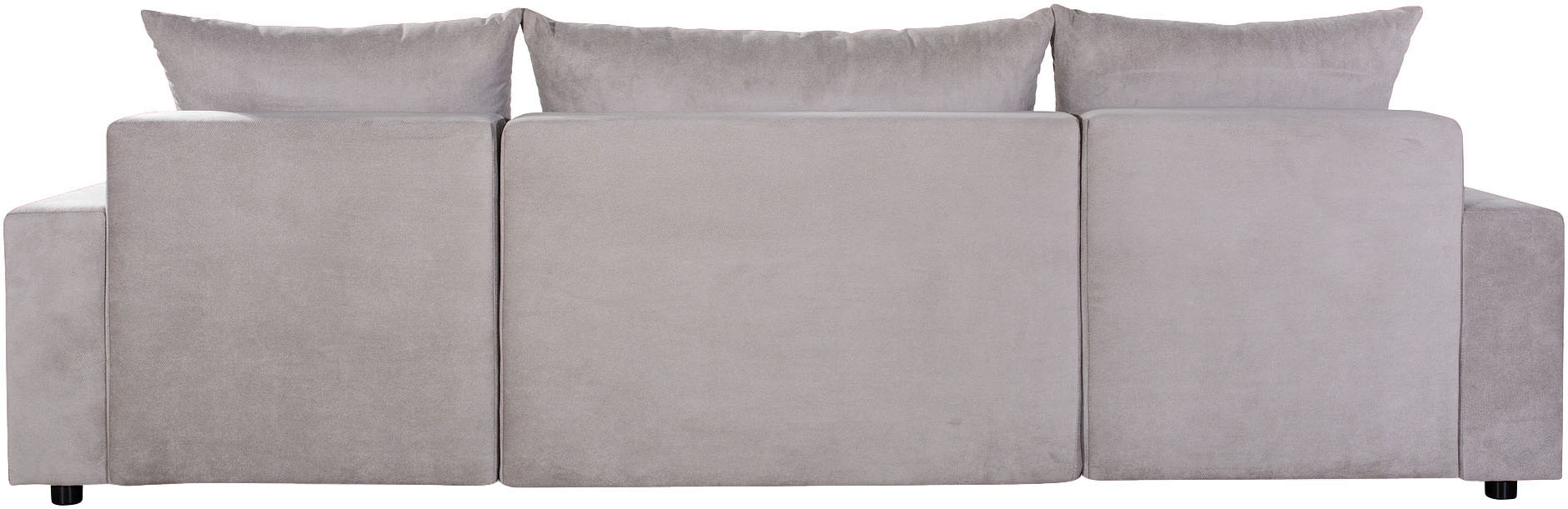 COLLECTION AB Wohnlandschaft »Pico U-Form, Breite 252, mit Schlaffunktion, Bettkasten & Zierkissen«, Liegefläche 117x220 cm