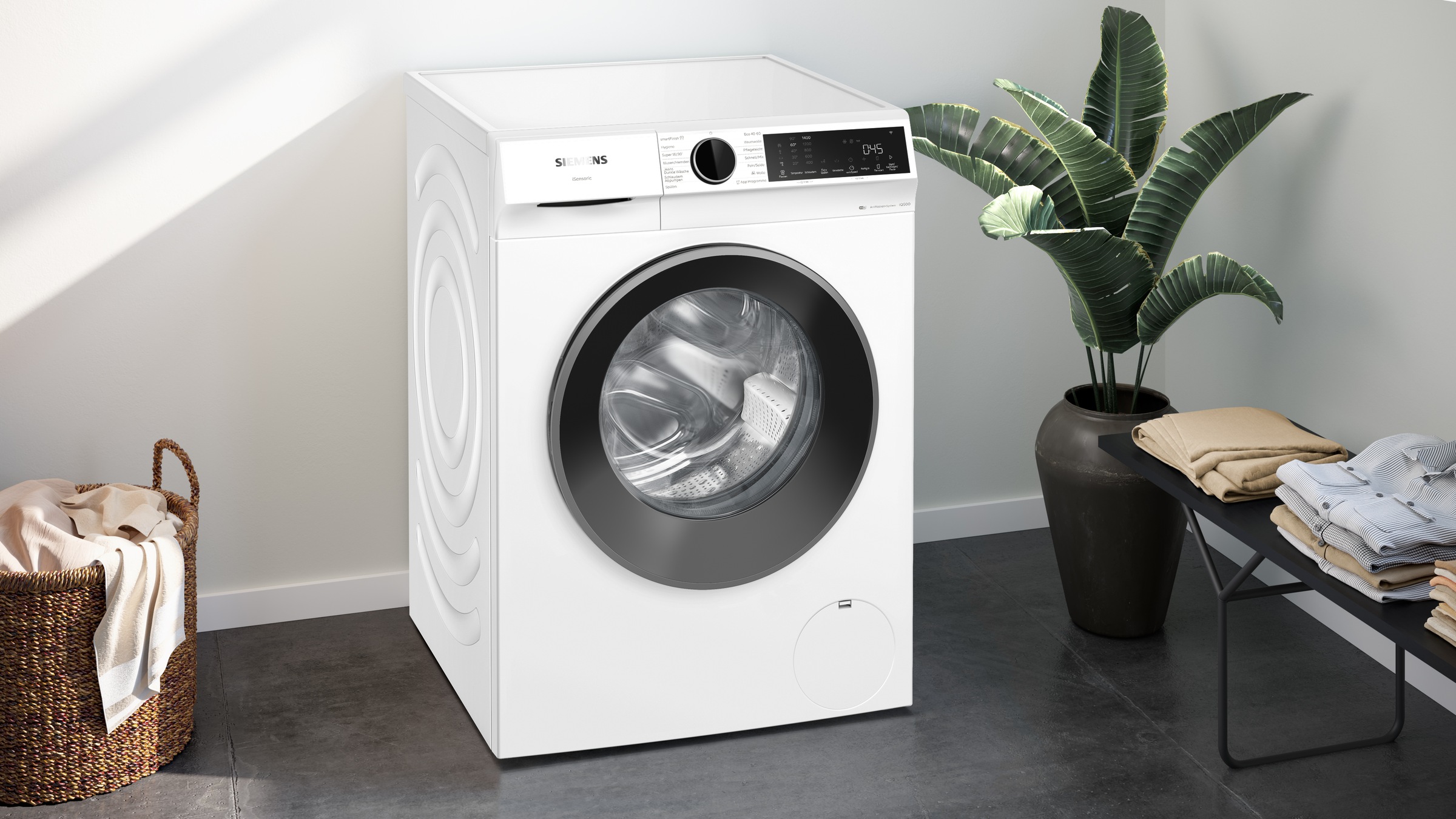 SIEMENS Waschmaschine iQ500 »WG54J20K1« 10 kg 1400 U/min