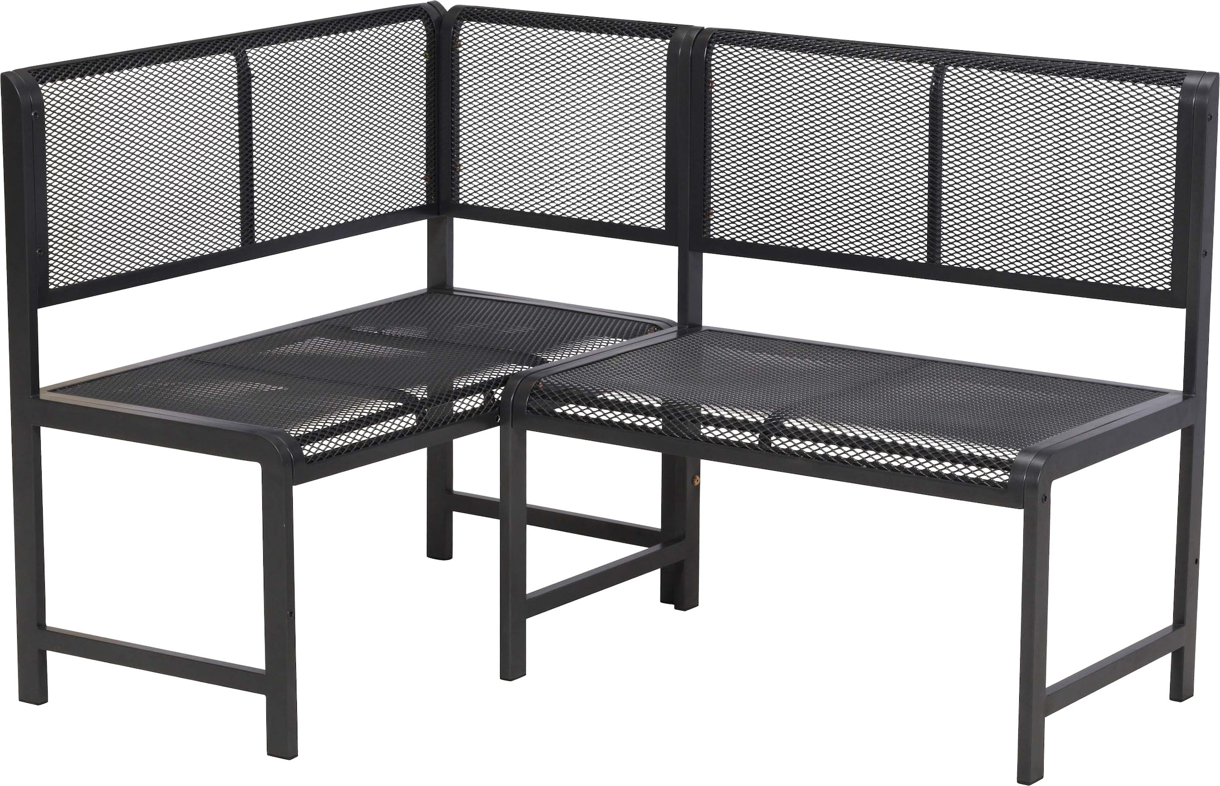 MERXX Eckbankgruppe »Elos« Set, 3 tlg. inkl. 1 Eckbank, 1 Auflagen Set, 1 Klappentisch