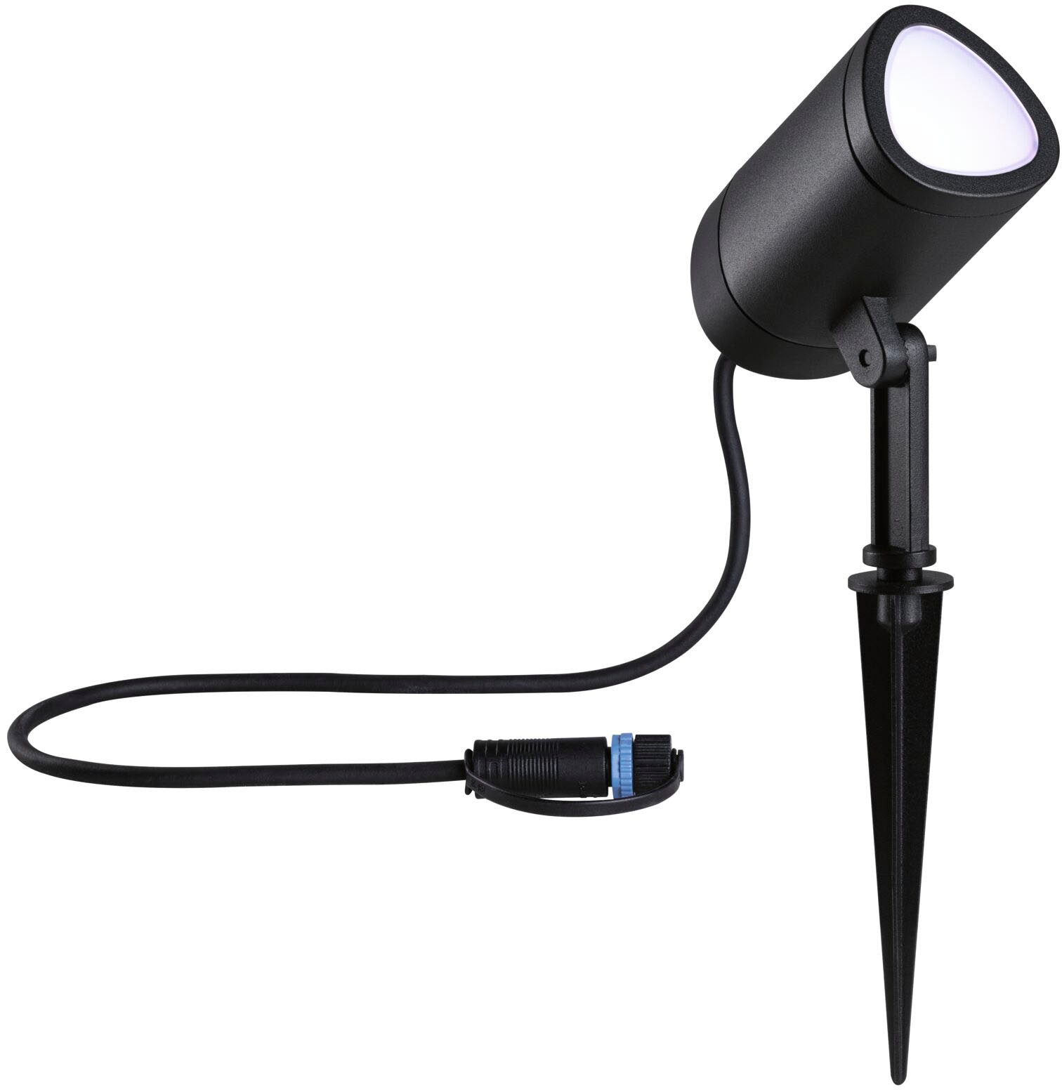 Paulmann LED Gartenstrahler »Plug & Shine Spot Shira«, 1 flammig, RGBW Zigbee 2000-6500K