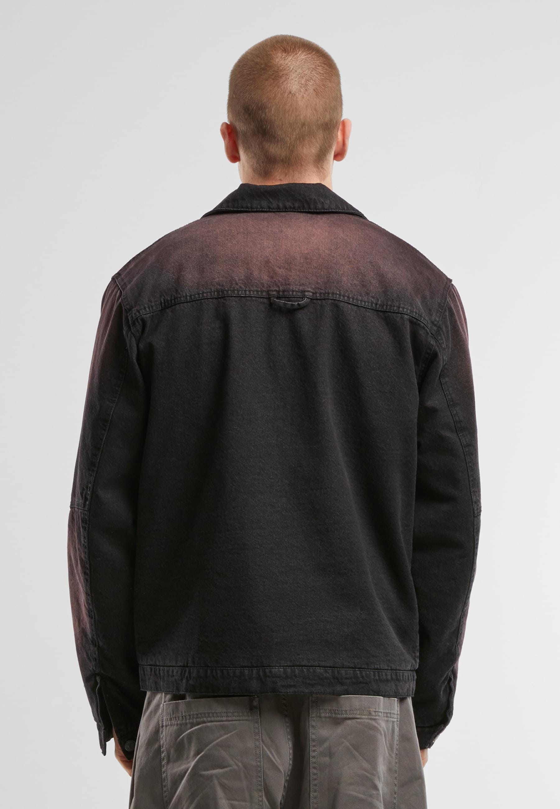 Karl Kani Allwetterjacke »Karl Kani KK Patch Color Spray Denim Jacket« 1 Stk. tlg. ohne Kapuze