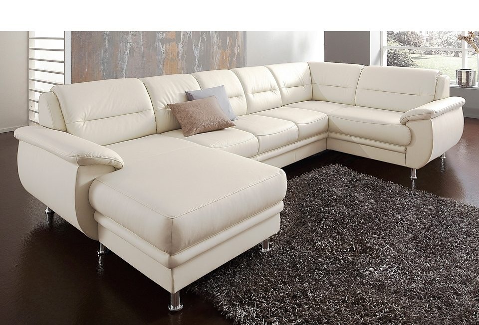 sit&more Wohnlandschaft »Mailand U-Form, B: 312 cm« optional Bettfunktion günstig online kaufen