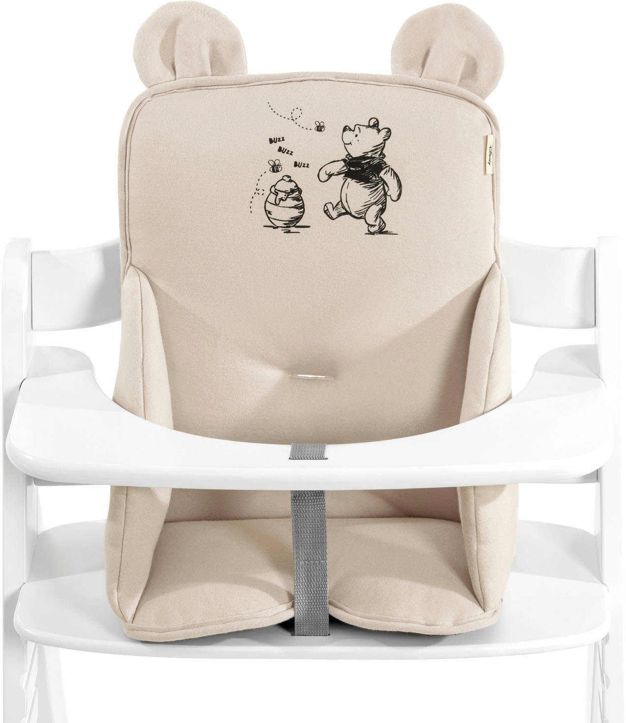 Hauck Sitzverkleinerer »Alpha Cosy Select, Winnie the Pooh beige«, für den ALPHA+ Holzhochstuhl