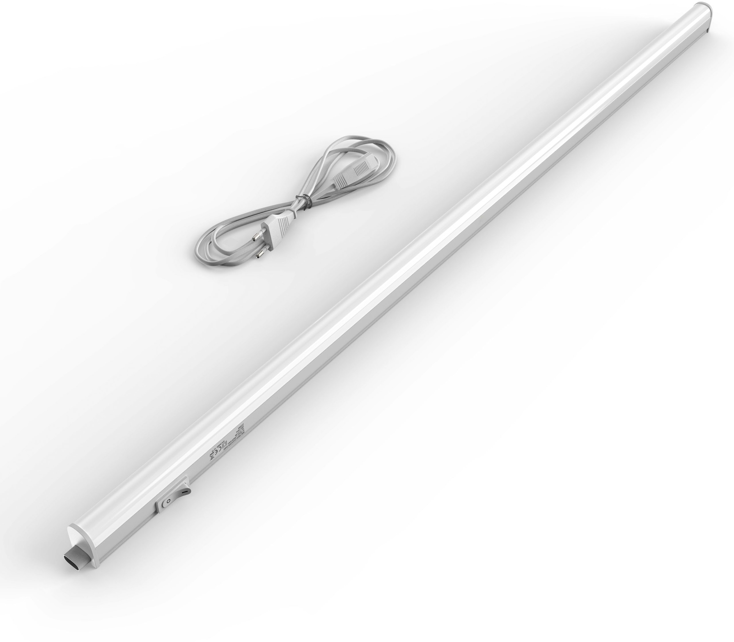 Briloner Leuchten LED Unterbauleuchte »2379106 TOOK«, Leuchtmittel LED-Board | LED fest integriert, LED Lichtleiste, 87,3x2,2x3cm, Weiß, 10W, Küche, Schrank, Küchenlampe