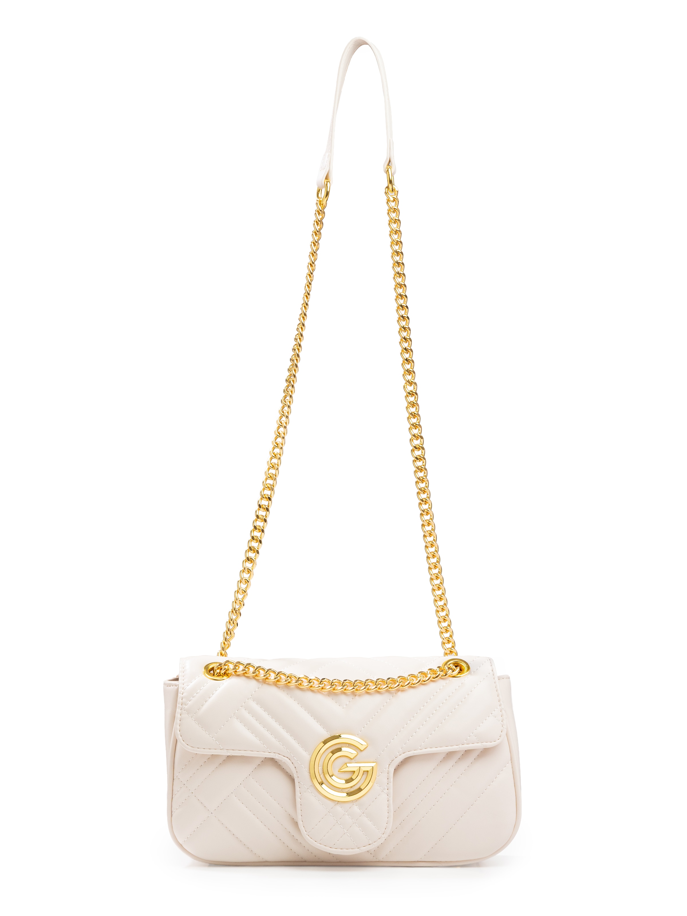 Gabriella GUCCI Umhängetasche »CINDY« Damen Umhängetasche, Handtasche, Tragetasche mit Logoverzierung