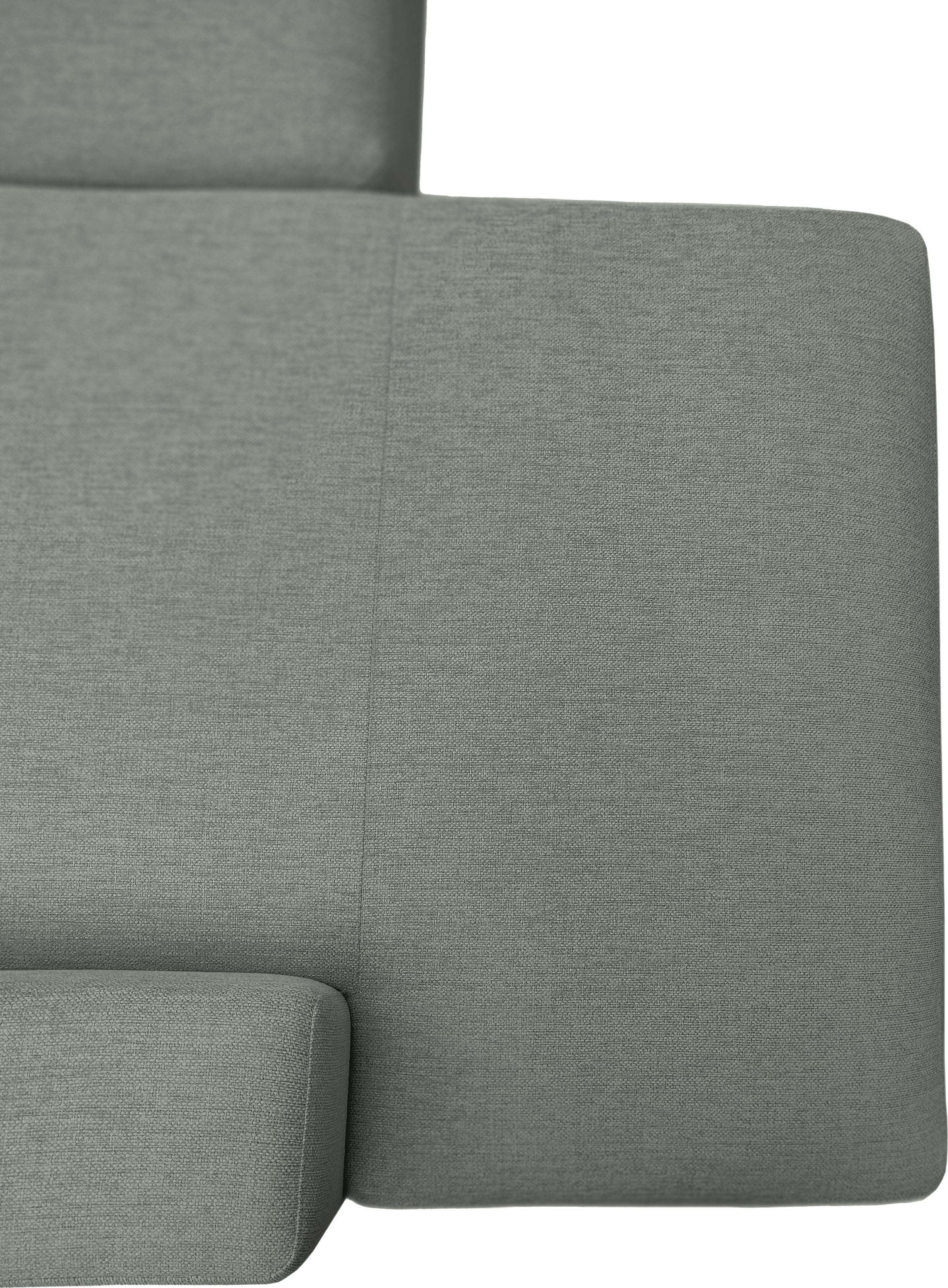 INOSIGN Ecksofa »Koa,228cm, L-Form, Modulsofa, Webstoff, Cord«, Designsofa, weicher Lounge-Sitzkomfort, Welleunterfederung, bodentief