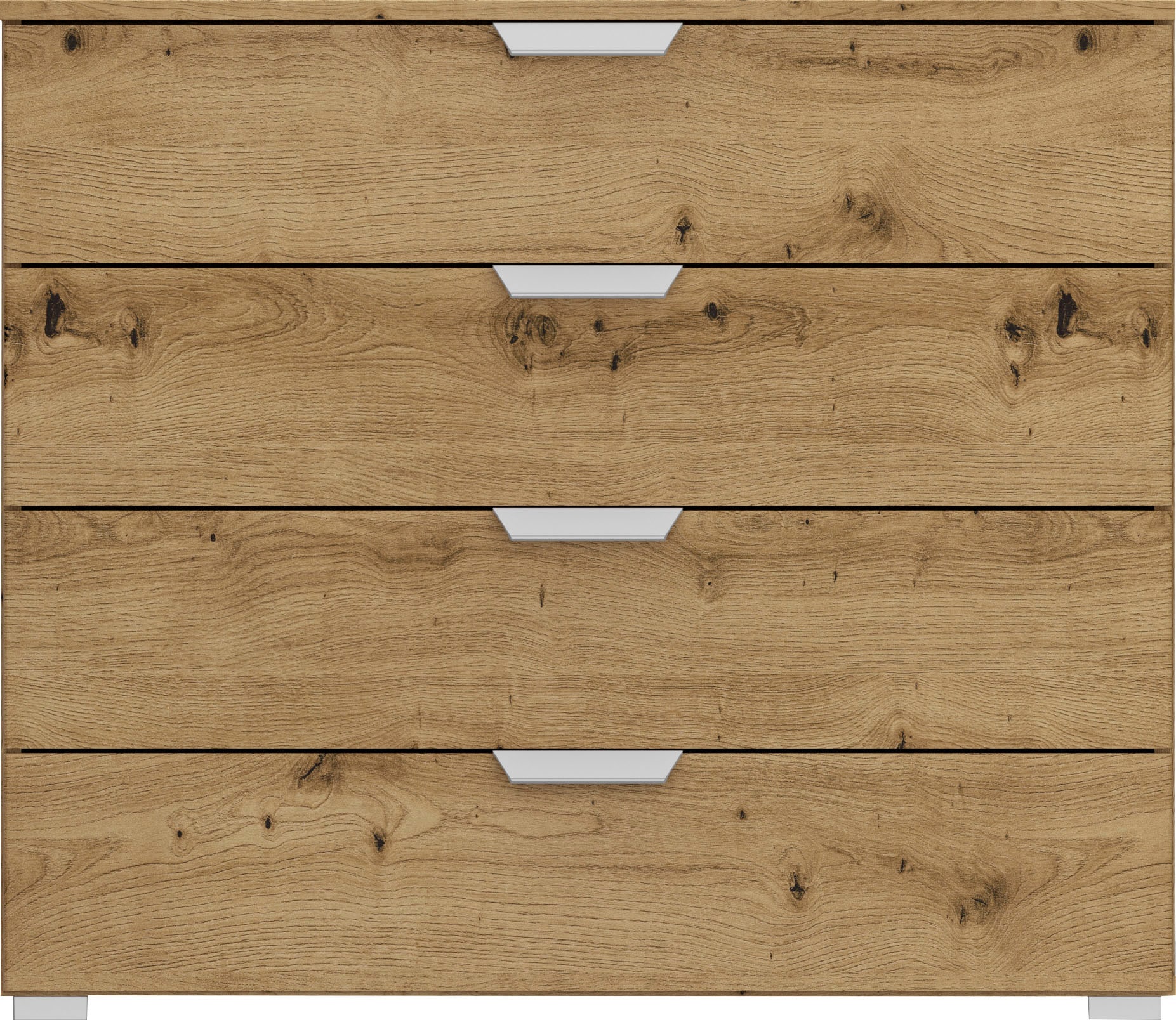 rauch Schubkastenkommode »Sideboard Schubladenkommode ORIAS mit Dekor- oder Hochglanzfront«, mit 4 Schubkästen und 2 Türen sowie Metallgriffen MADE IN GERMANY