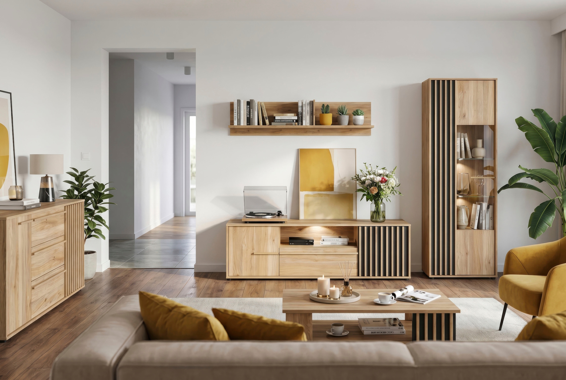 FORTE LED Unterbauleuchte »Lefkadas« 1 Stk. Neutralweiß LED Beleuchtung einfache Montage, wohnliche Atmosphäre