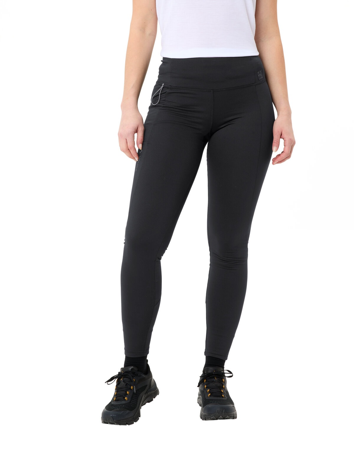 VAUDE Thermohose »Women's Neyland Winter Tights«  für kalte Tage, mit Seitennahttasche und elastischer Schlaufe