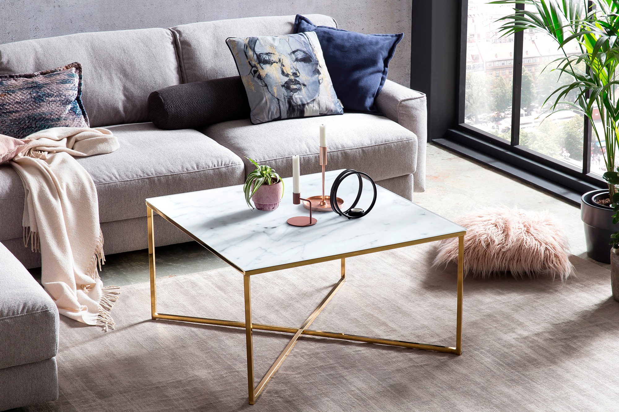 SalesFever Couchtisch »Caorle Coffeetable im eleganten Stil« Eleganz trifft günstig online kaufen