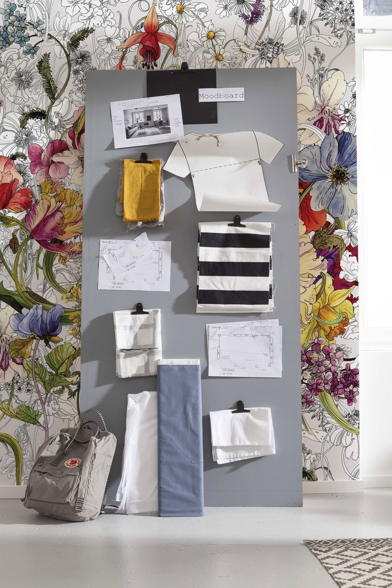 Komar Fototapete »Digitaldruck Vlies Fototapete - Flora - Größe 200 x 250 cm« Motiv | bedruckt glatt