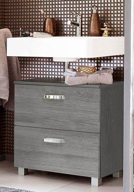 welltime Waschbeckenunterschrank "Ravenna" Breite 60 cm, mit Soft-Close-Fun günstig online kaufen