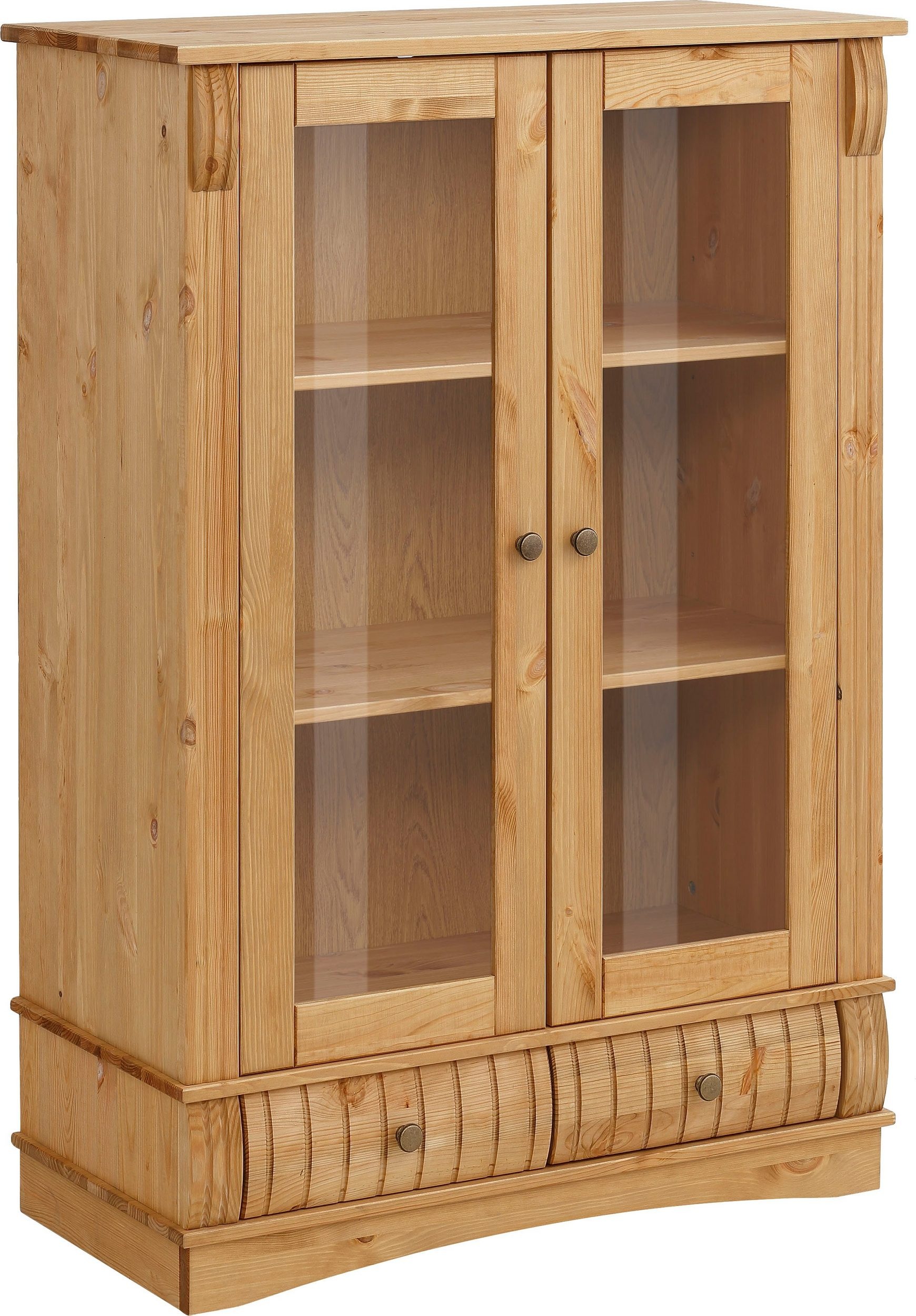 Home affaire Wohnwand »Teresa«, (Set, 3 St.), bestehend aus 1 Vitrine klein, 1 Vitrine groß, 1 Lowboard