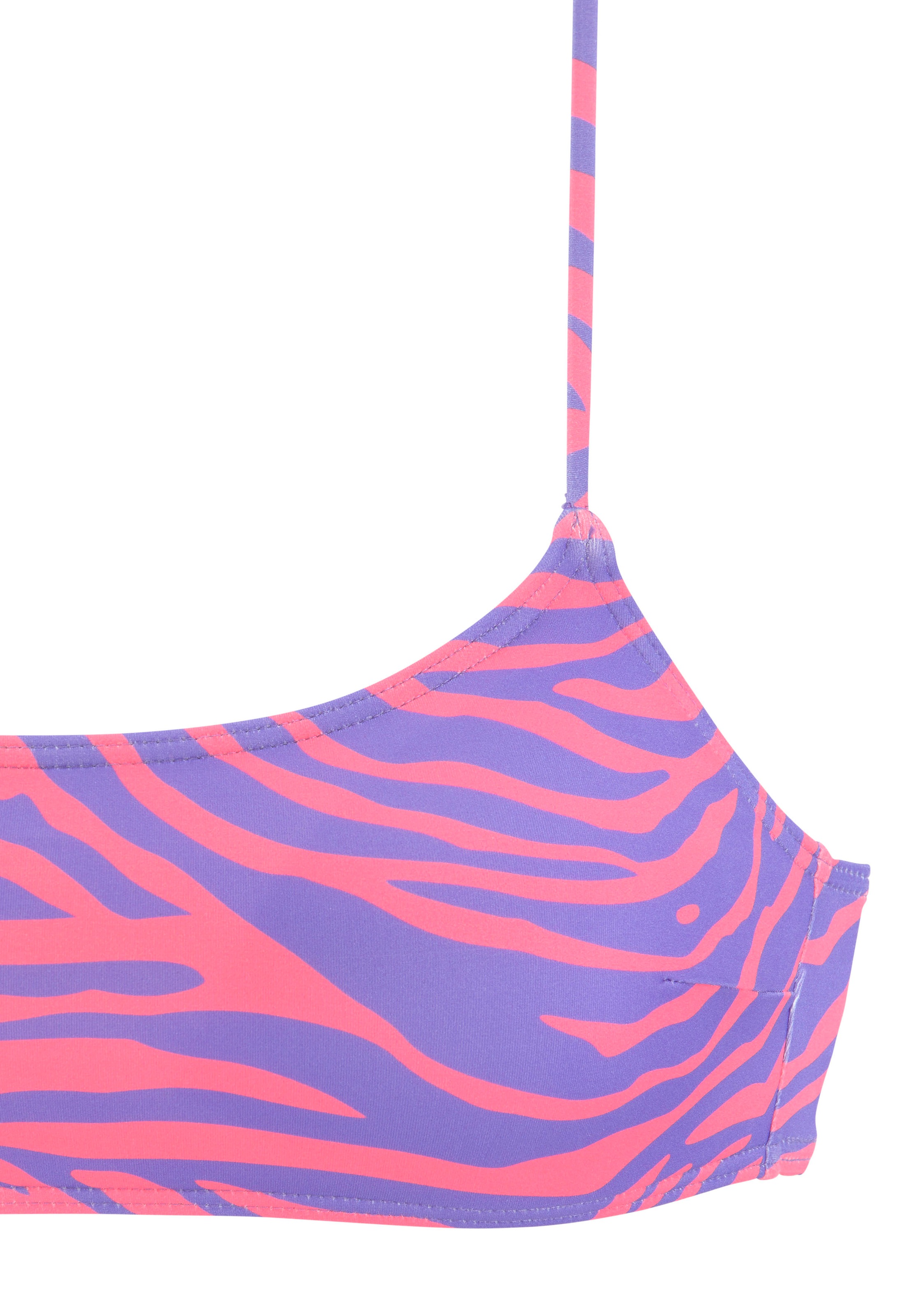 3. Bild von Venice Beach Bustier-Bikini-Top »Fjella«, in zweifarbiger Animal-Optik