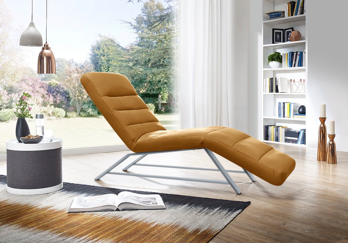 W.SCHILLIG Relaxliege »daily dreams«, Funktionsliege wahlweise mit Motor, Gestell matt, Breite 75 cm