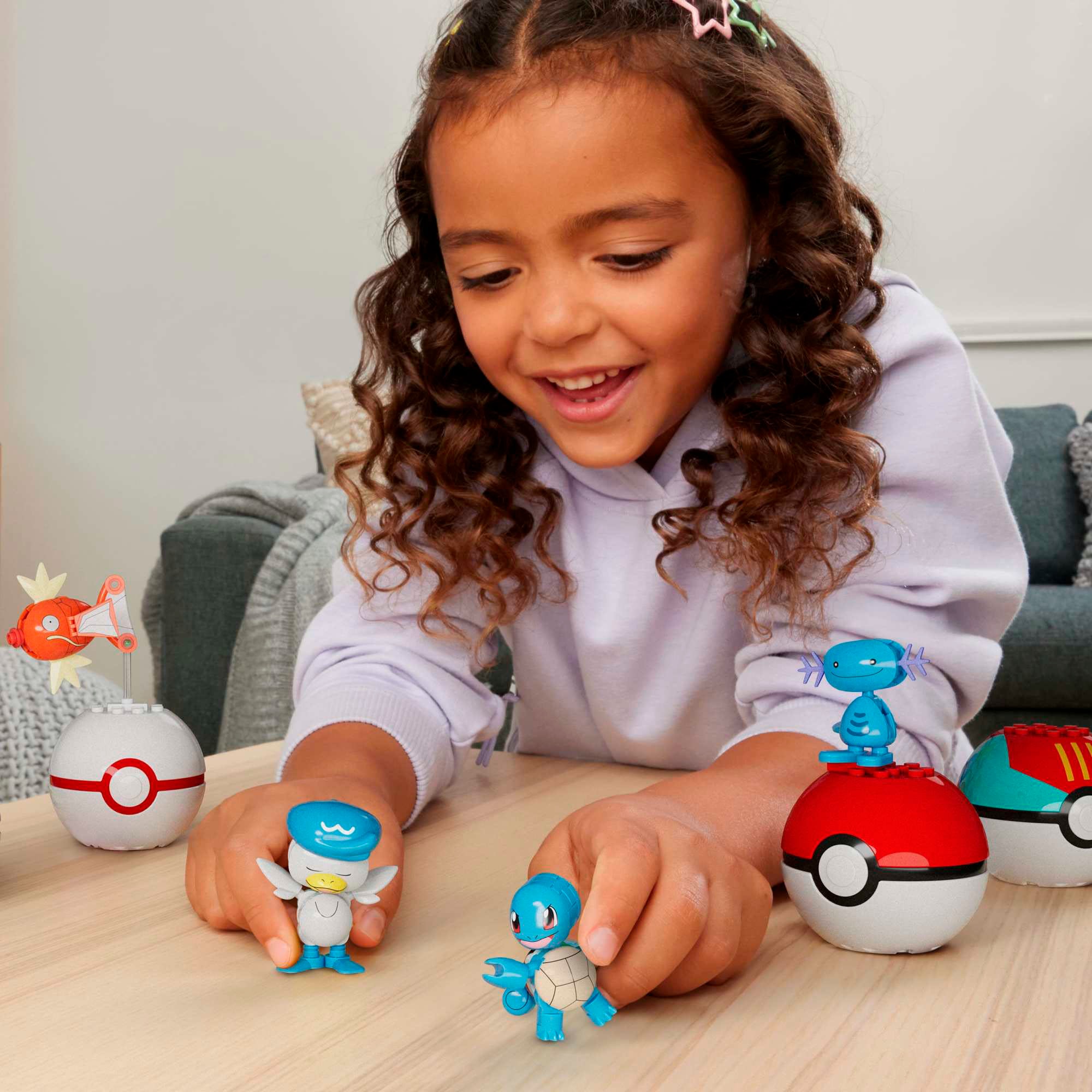 MEGA Konstruktions-Spielset »Pokémon 4 Wasser-Typ Pokémon«