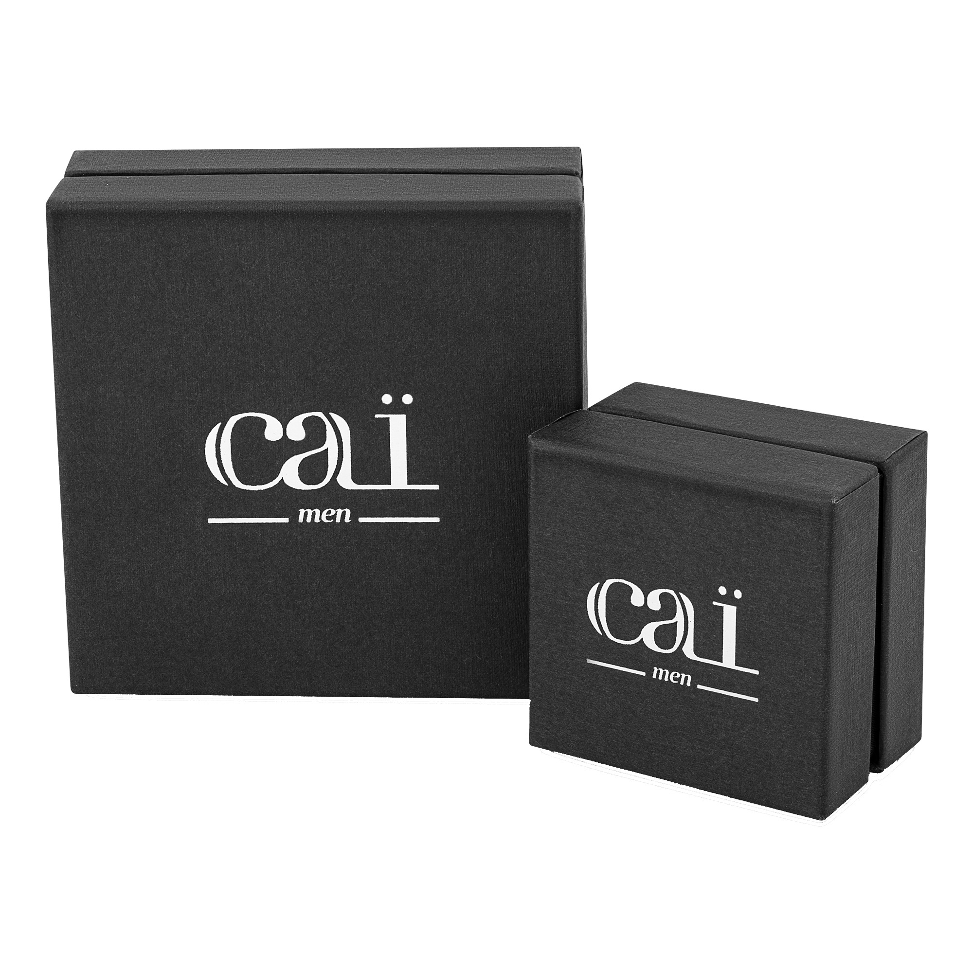 CAÏ Armband »Tigerauge & Onyx 21cm«