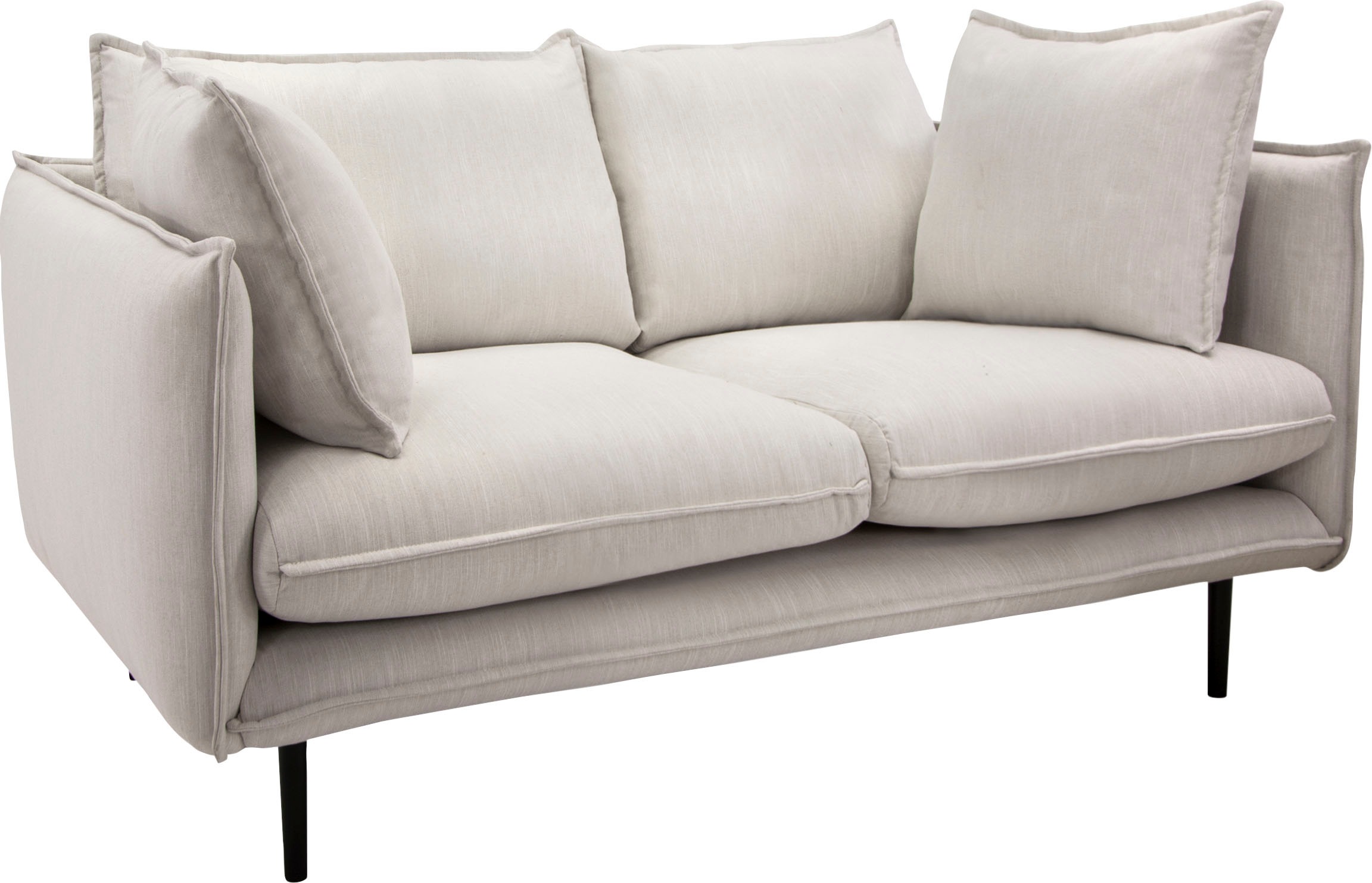 Home affaire 2-Sitzer »Somba« mit dickem Keder und eleganter Optik günstig online kaufen